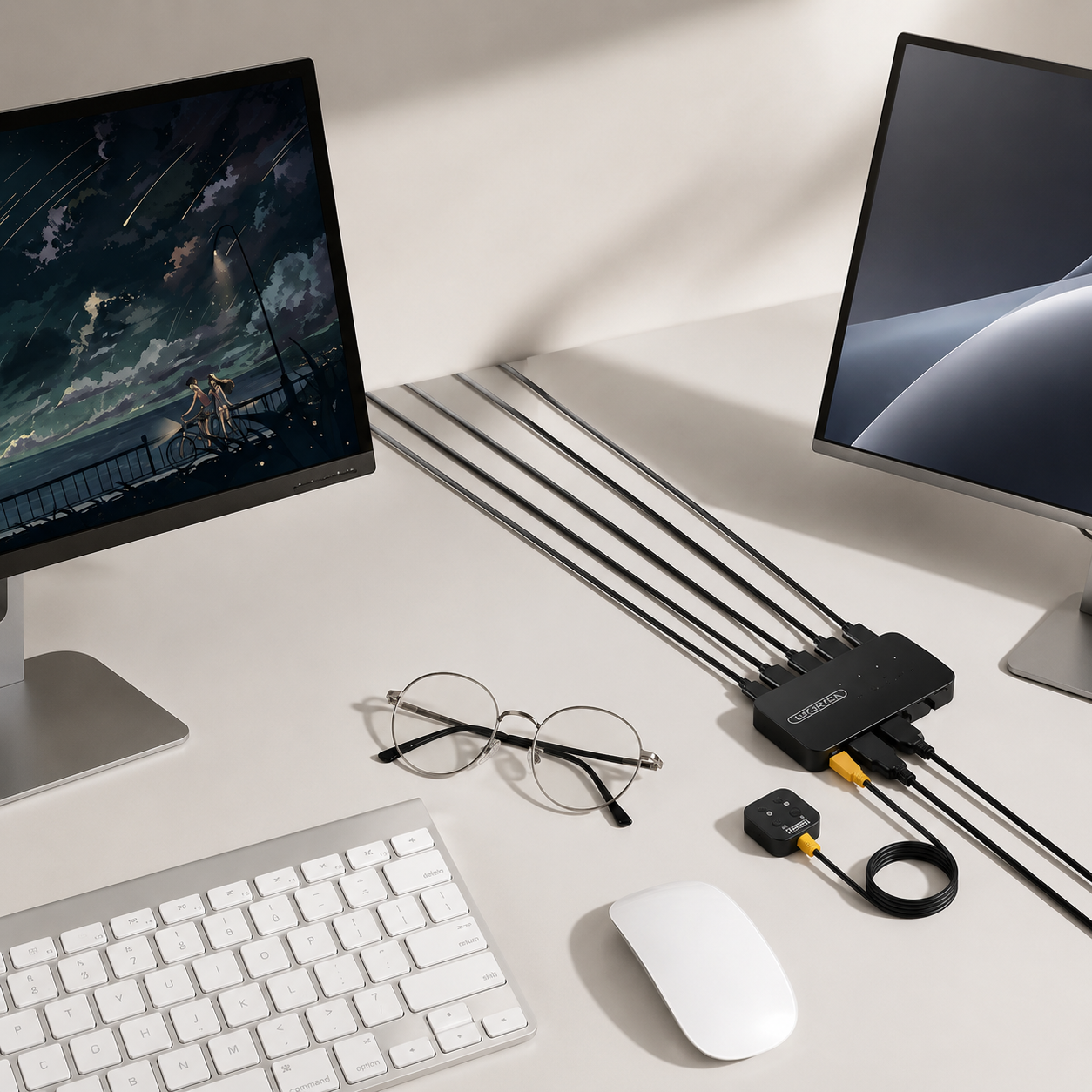 Premium USB C Hub 4K HDMI Adapter Thunderbolt 3 Multiport Dock USB 3.1 PD Charging SD Card Reader Laptop MacBook Compatible Docking Station