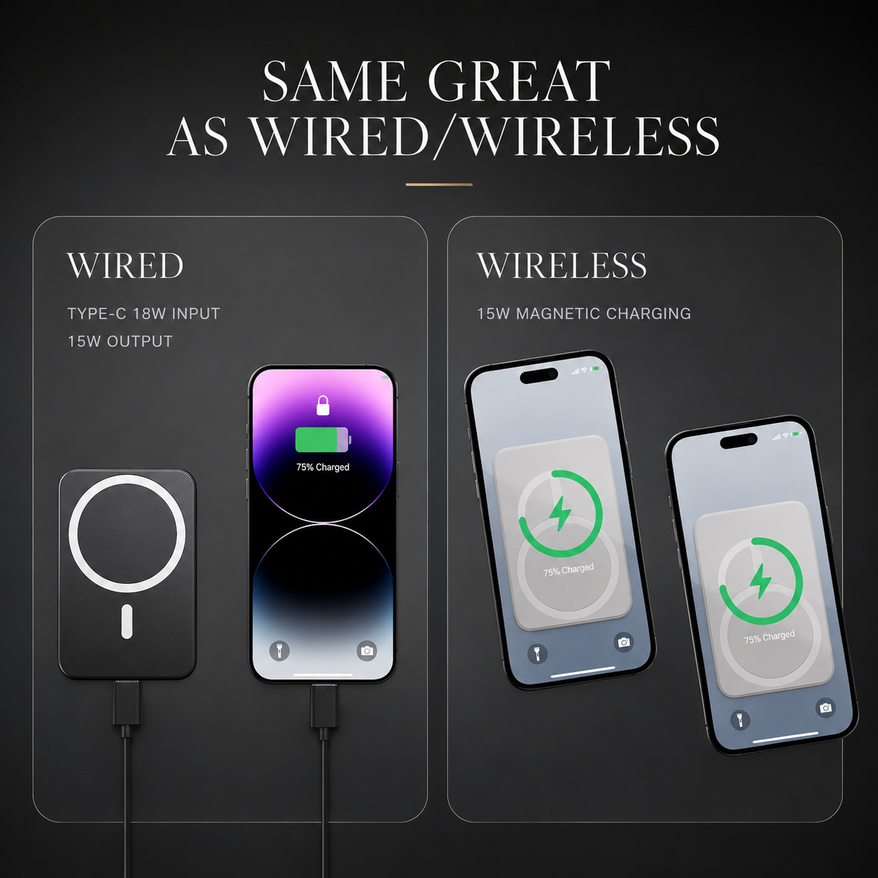 Premium Wireless Car Charger MagSafe Compatible 30W Fast Charging Magnetic Vent Mount Phone Holder Auto Clamp Secure Grip Hands Free Driving Design