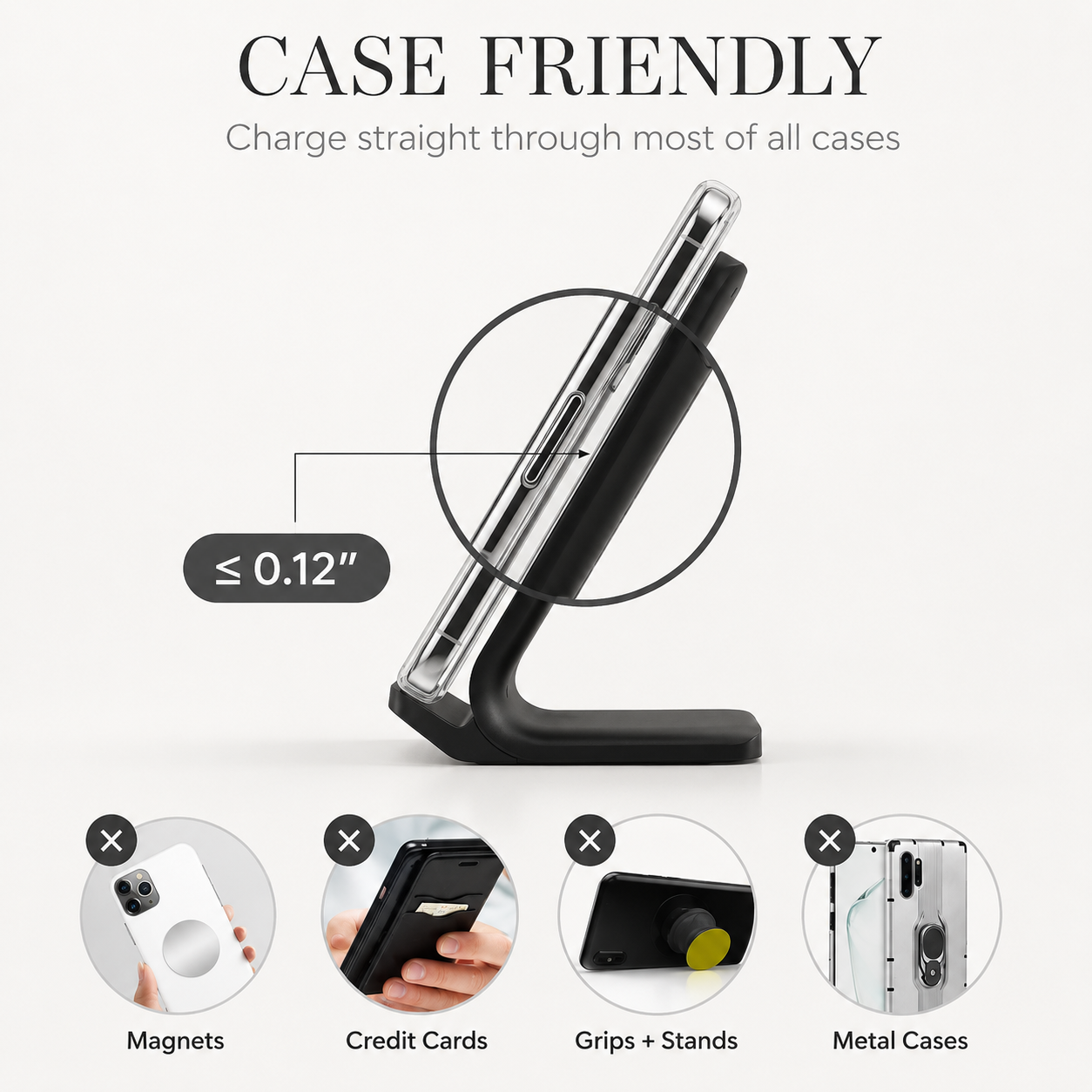 Premium Wireless Charger Foldable 30W Fast Charging Stand Pad Portable Dock Multi Device Charging Station Smartphone Earbuds Travel Friendly Design