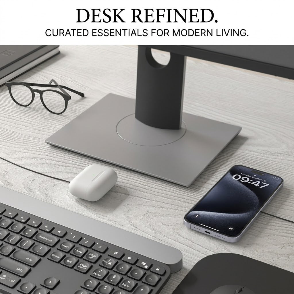 Premium Wireless Charger MagSafe Compatible 30W Fast Charging Magnetic Stand USB C PD Power Delivery Dock Stable Alignment Desktop Mount Design