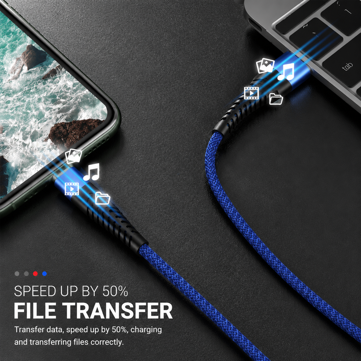 Premium Wireless Charger MagSafe Compatible 30W Fast Charging Pad USB-C Qi Enabled Magnetic Alignment Slim Portable Charging Dock Stand Design