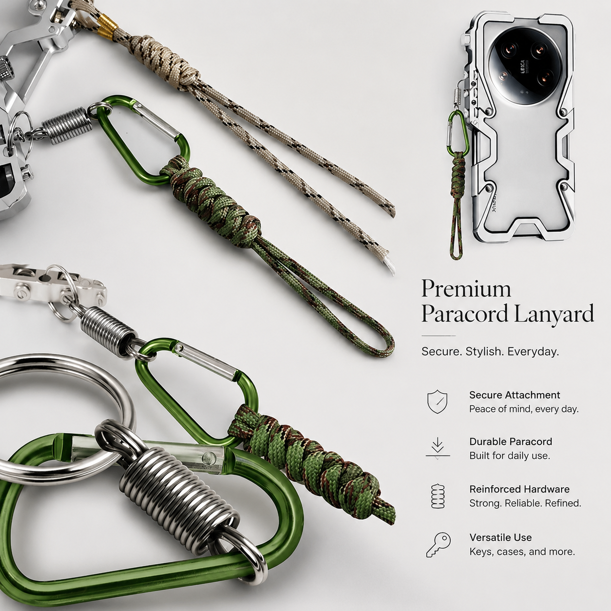 Premium iPhone Case Aluminum Alloy Bumper Frame Shockproof Metal Cover MagSafe Compatible Non Slip Grip Lightweight Durable Protective Case Anti Scratch Design