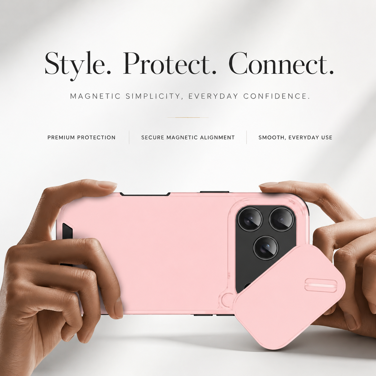 Premium iPhone Case Camera Lens Protection Shockproof Cover Slide Camera Guard PC TPU Anti Collision Protective Full Coverage Durable Design