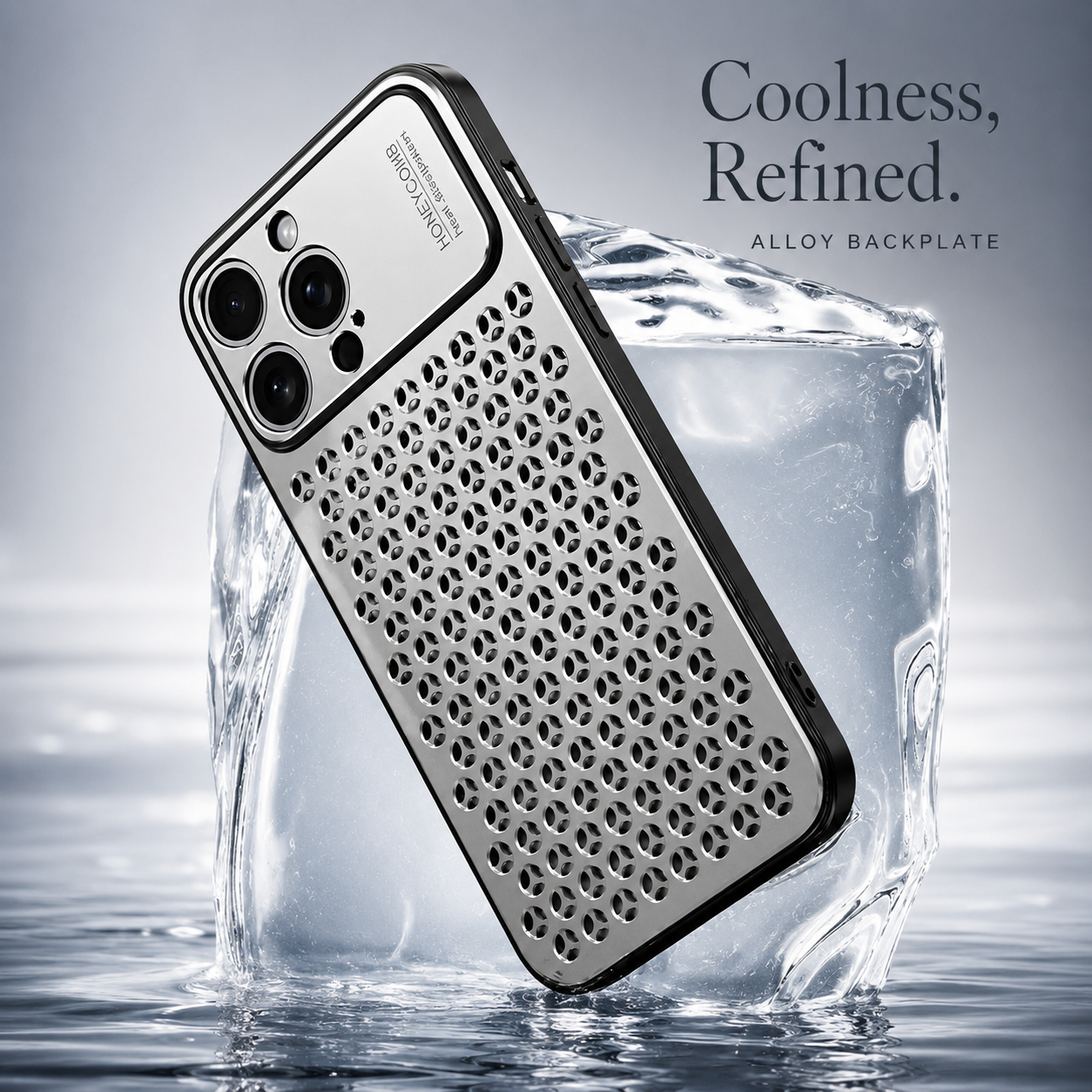 Premium iPhone Case Camera Lens Protection Shockproof Protective Cover Aluminum Alloy Frame Anti Fingerprint Scratch Resistant Breathable Back Design