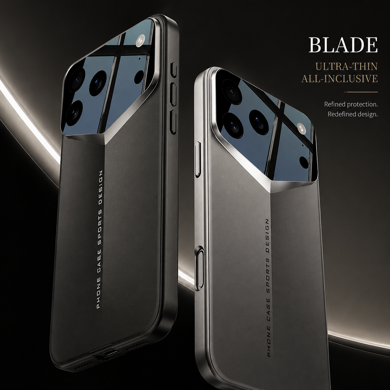 Premium iPhone Case Camera Lens Protection Shockproof Protective Cover Anti Fingerprint Full Coverage Hard PC Slim Matte Design