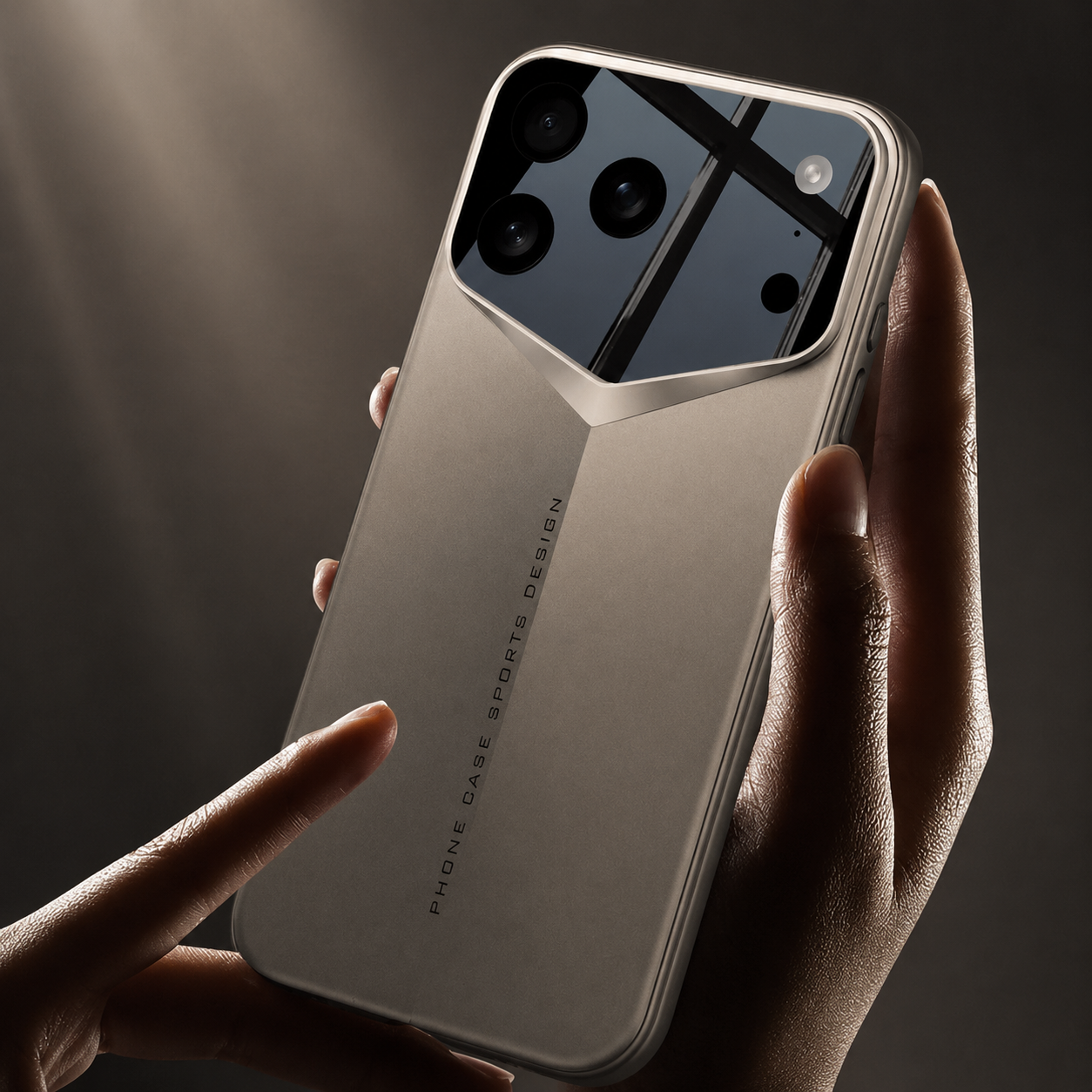 Premium iPhone Case Camera Lens Protection Shockproof Protective Cover Anti Fingerprint Full Coverage Hard PC Slim Matte Design