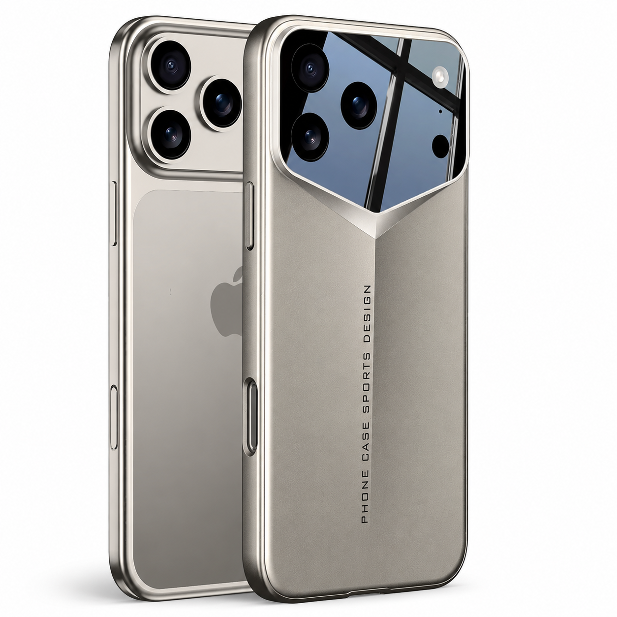 Premium iPhone Case Camera Lens Protection Shockproof Protective Cover Anti Fingerprint Full Coverage Hard PC Slim Matte Design