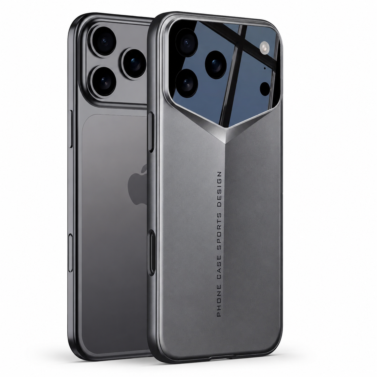 Premium iPhone Case Camera Lens Protection Shockproof Protective Cover Anti Fingerprint Full Coverage Hard PC Slim Matte Design