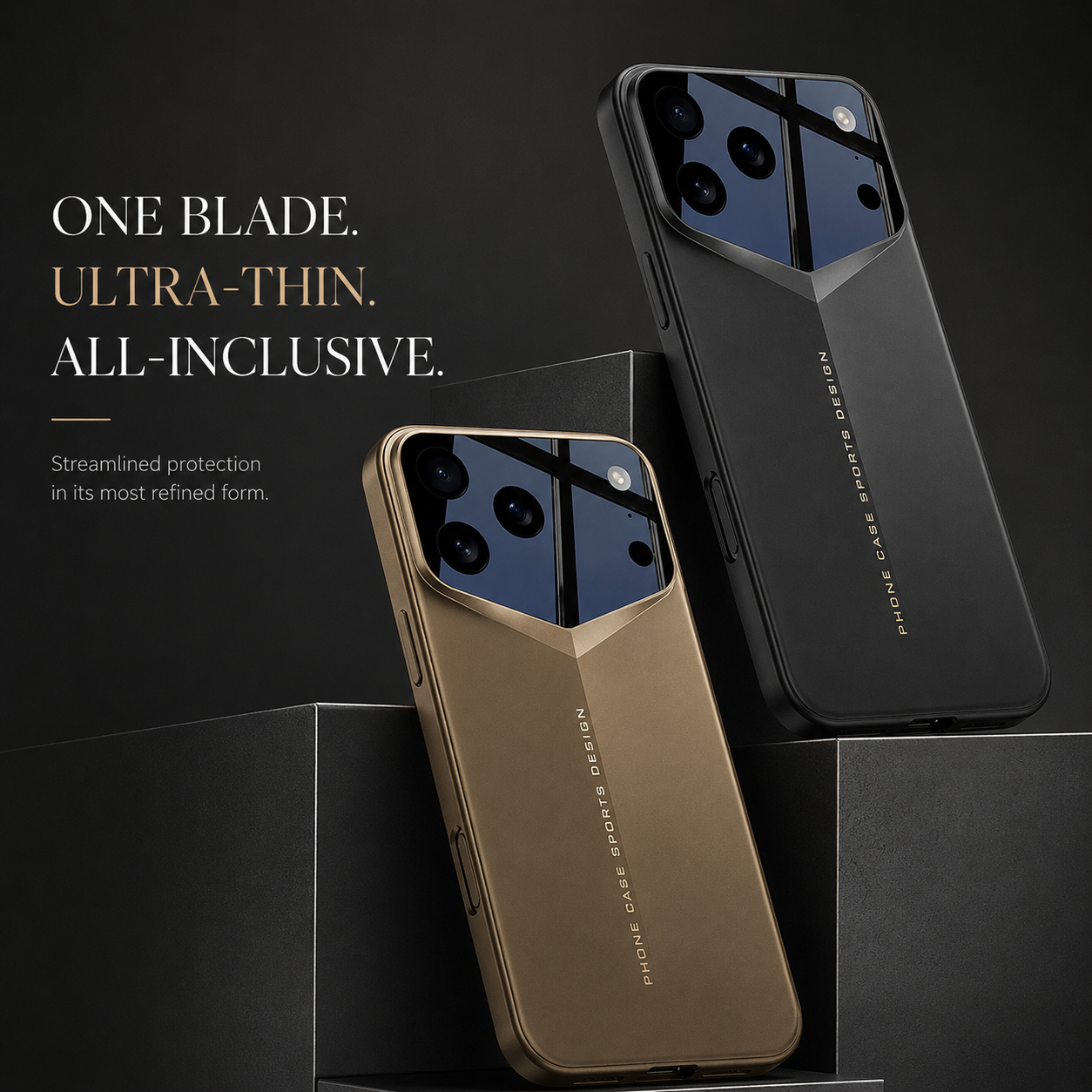 Premium iPhone Case Camera Lens Protection Shockproof Protective Cover Anti Fingerprint Full Coverage Hard PC Slim Matte Design