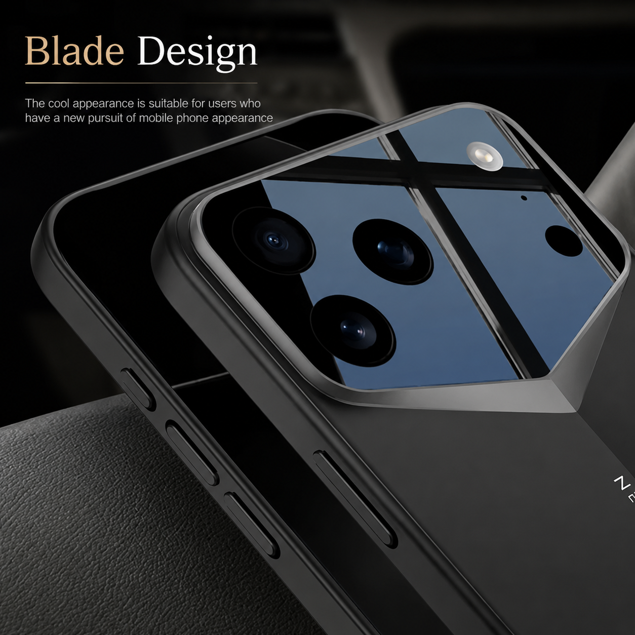 Premium iPhone Case Camera Lens Protection Shockproof Protective Cover Anti Fingerprint Full Coverage Hard PC Slim Matte Design
