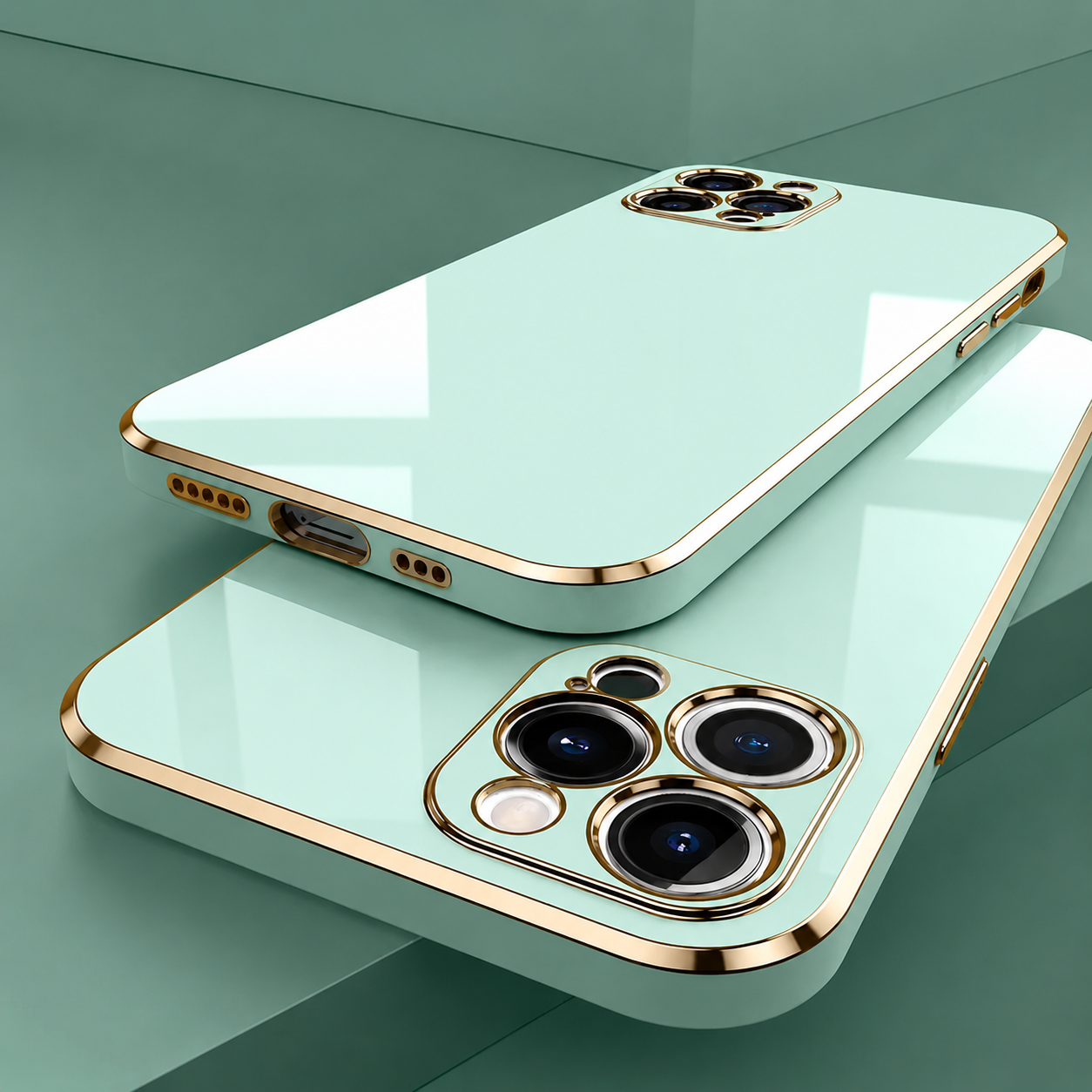 Premium iPhone Case Camera Lens Protection Shockproof Protective Cover Anti Fingerprint Scratch Resistant Soft Silicone Slim Lightweight Design