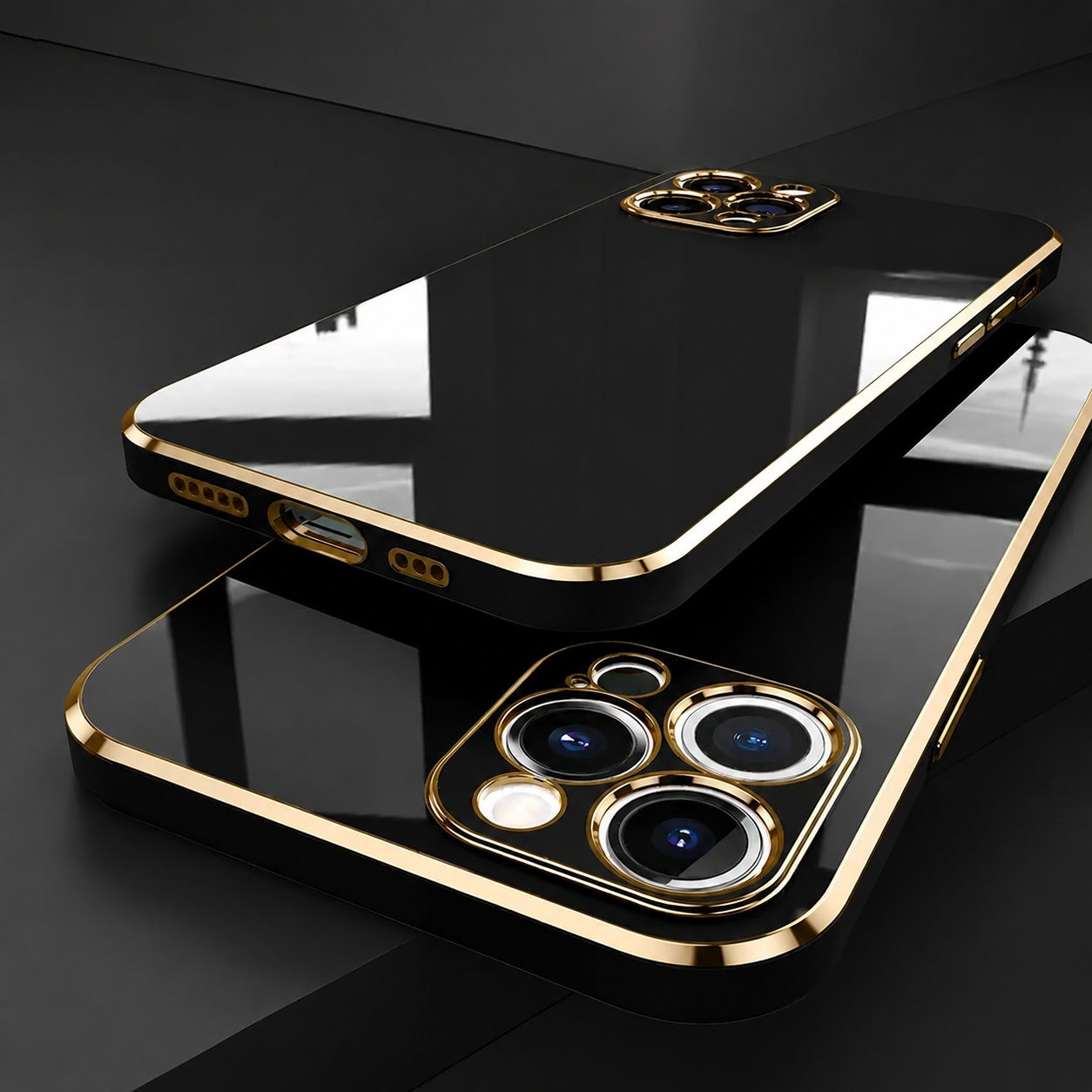 Premium iPhone Case Camera Lens Protection Shockproof Protective Cover Anti Fingerprint Scratch Resistant Soft Silicone Slim Lightweight Design