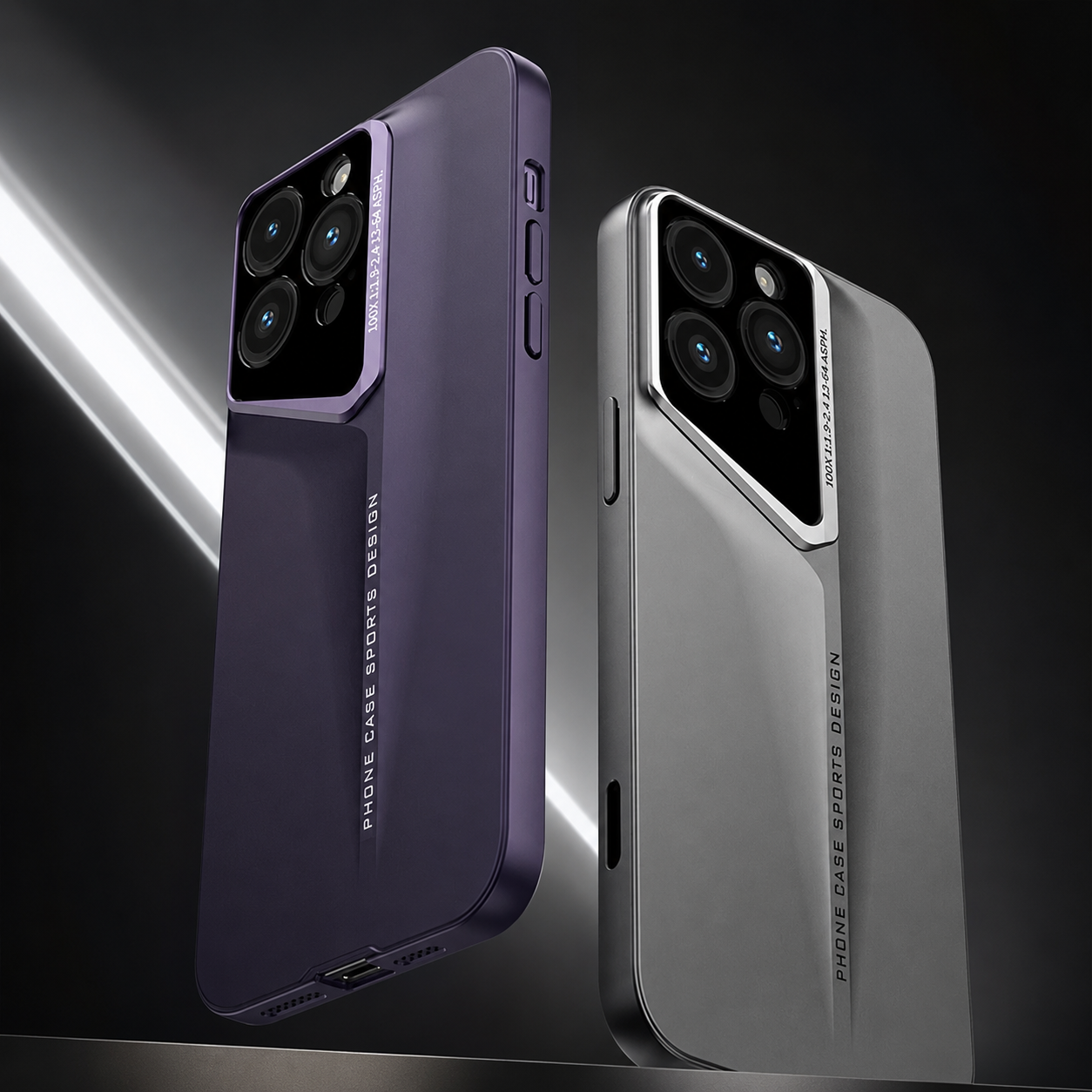 Premium iPhone Case Camera Lens Protection Shockproof Protective Cover Ultra Thin Hard PC Anti Fingerprint Anti Scratch Matte Design