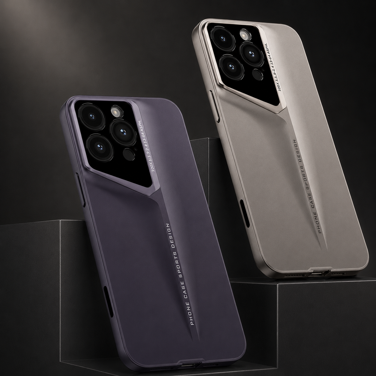Premium iPhone Case Camera Lens Protection Shockproof Protective Cover Ultra Thin Hard PC Anti Fingerprint Anti Scratch Matte Design