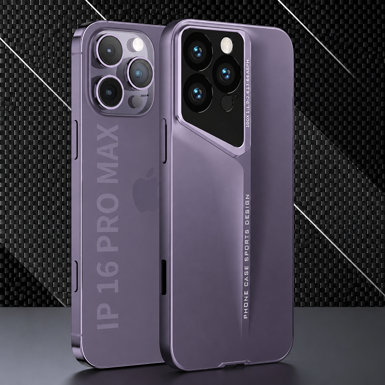 Premium iPhone Case Camera Lens Protection Shockproof Protective Cover Ultra Thin Hard PC Anti Fingerprint Anti Scratch Matte Design