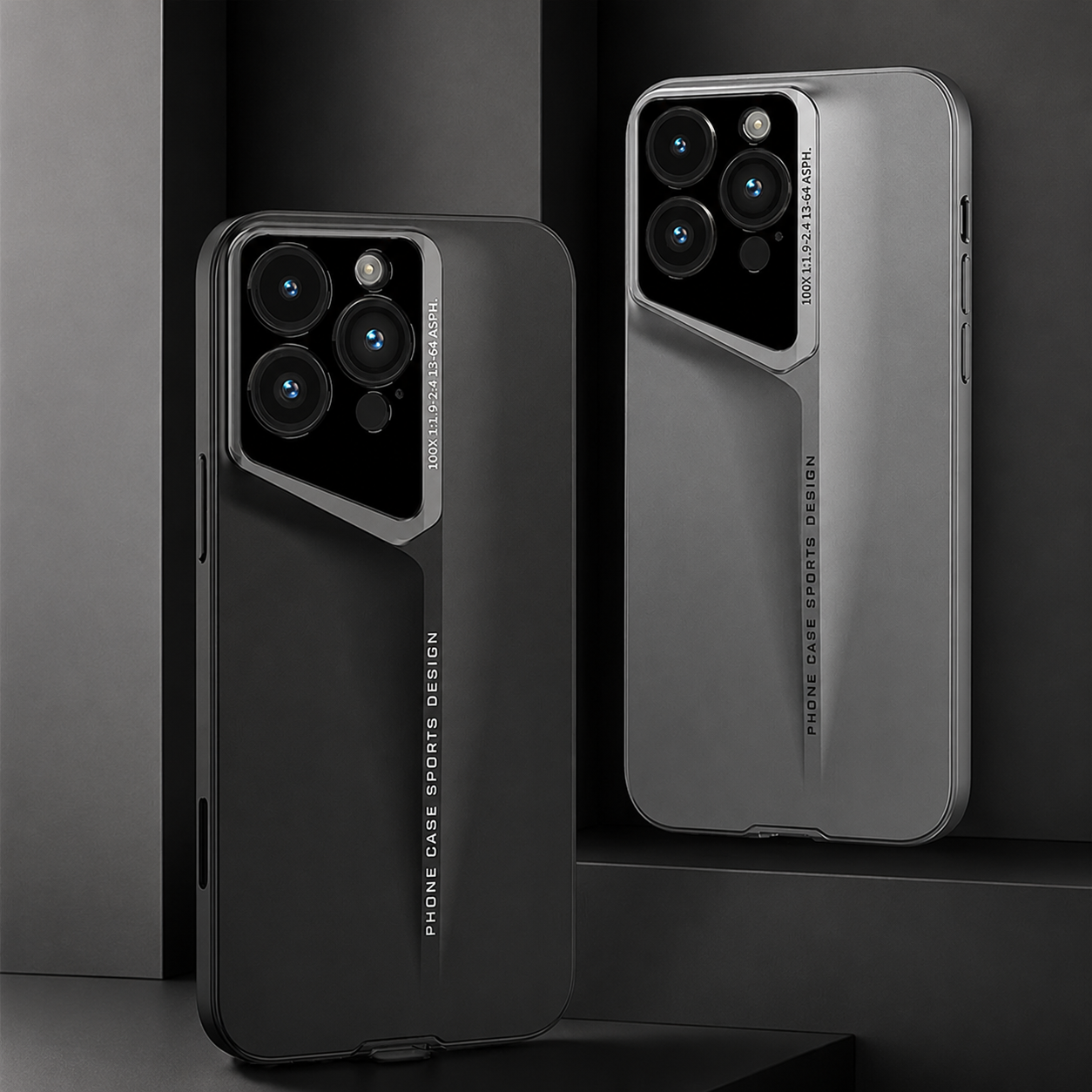Premium iPhone Case Camera Lens Protection Shockproof Protective Cover Ultra Thin Hard PC Anti Fingerprint Anti Scratch Matte Design