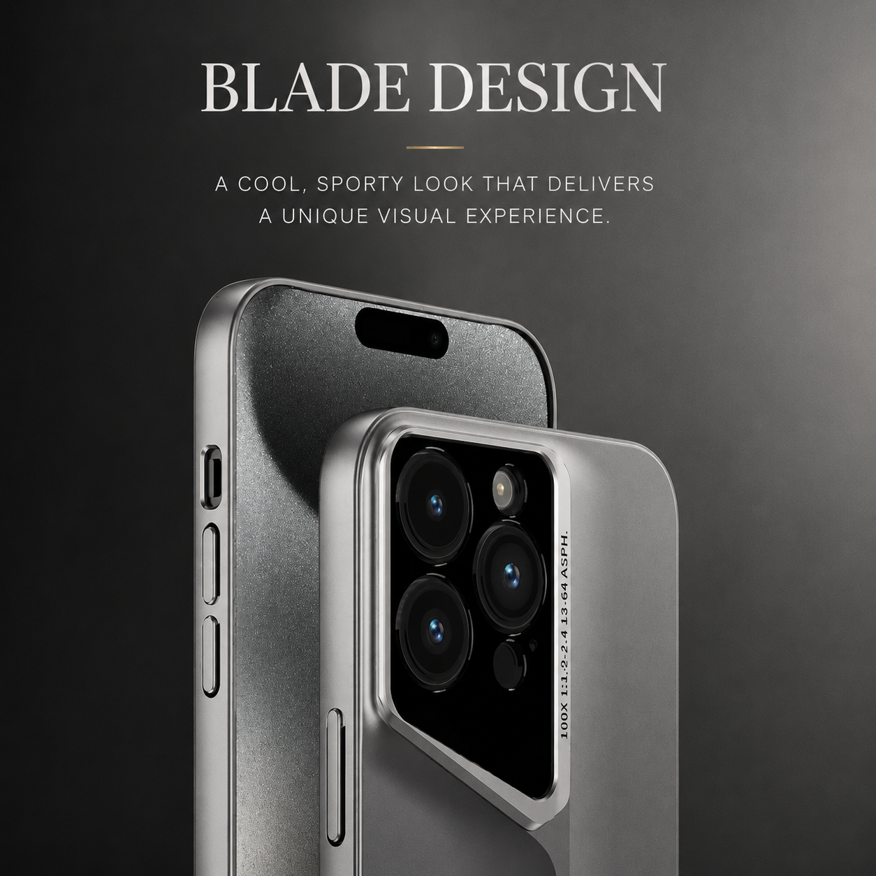 Premium iPhone Case Camera Lens Protection Shockproof Protective Cover Ultra Thin Titanium Style Anti Fingerprint Non Slip Design