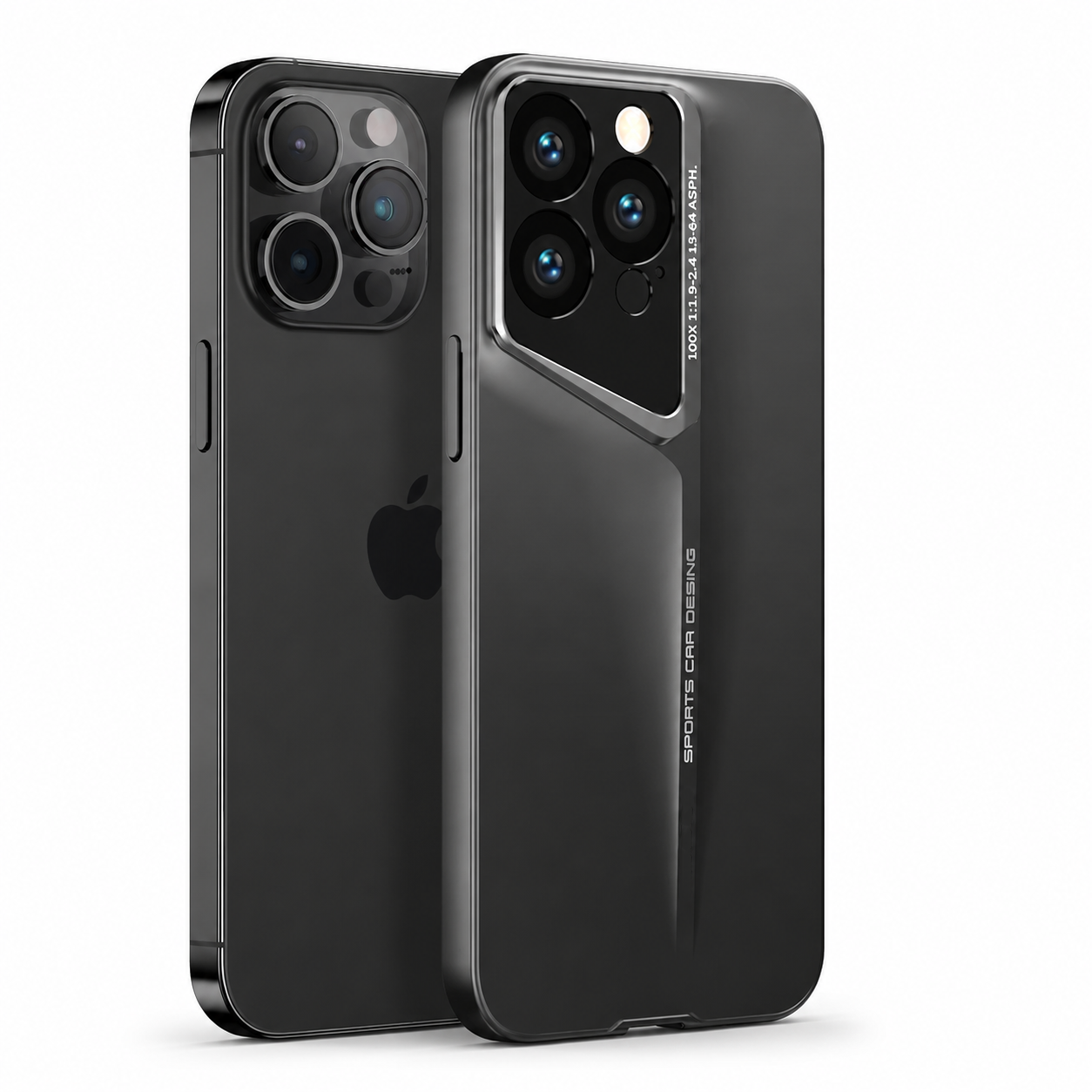 Premium iPhone Case Camera Lens Protection Shockproof Protective Cover Ultra Thin Titanium Style Anti Fingerprint Non Slip Design