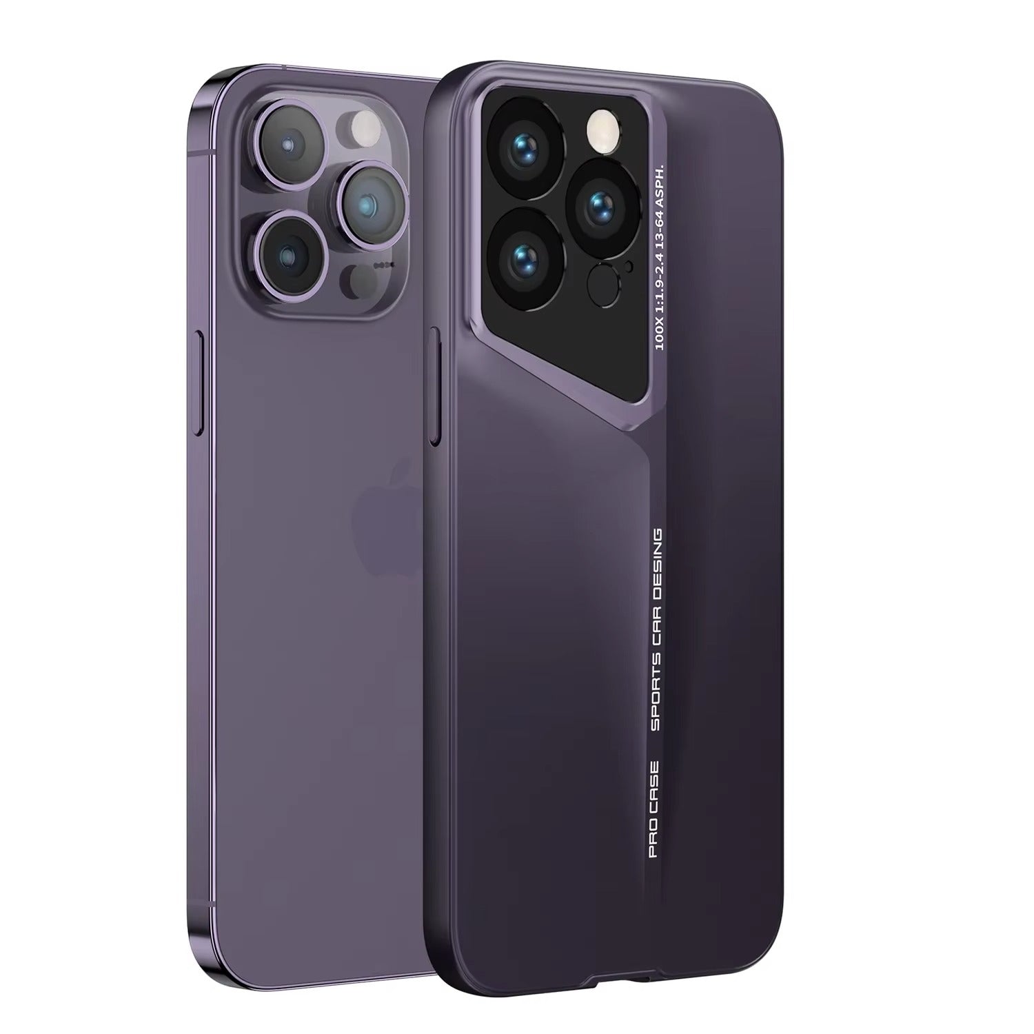 Premium iPhone Case Camera Lens Protection Ultra Thin Hard PC Cover Magnetic Compatible Shockproof Non Slip Anti Scratch Lightweight Design