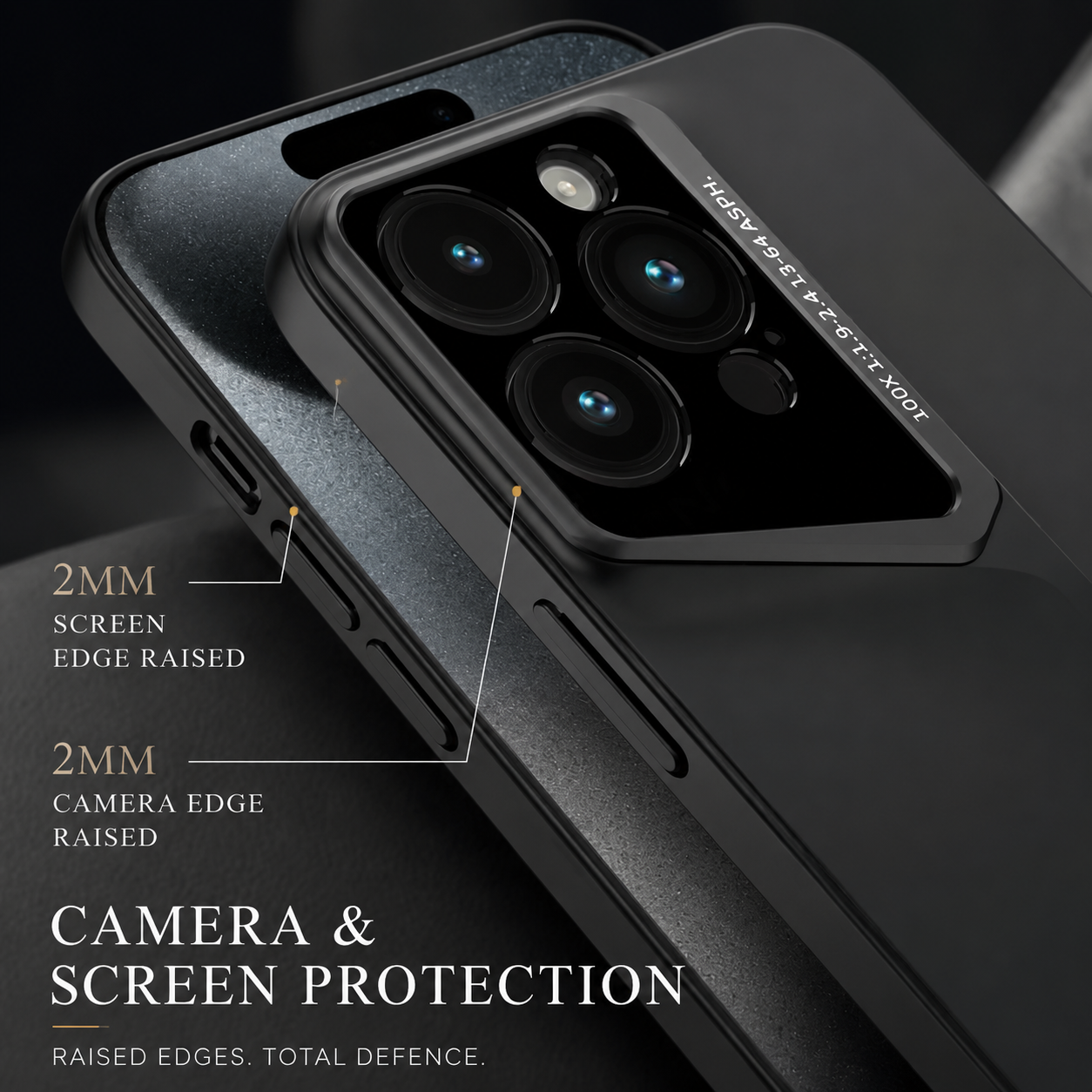 Premium iPhone Case Camera Lens Protection Ultra Thin Hard PC Cover Magnetic Compatible Shockproof Non Slip Anti Scratch Lightweight Design