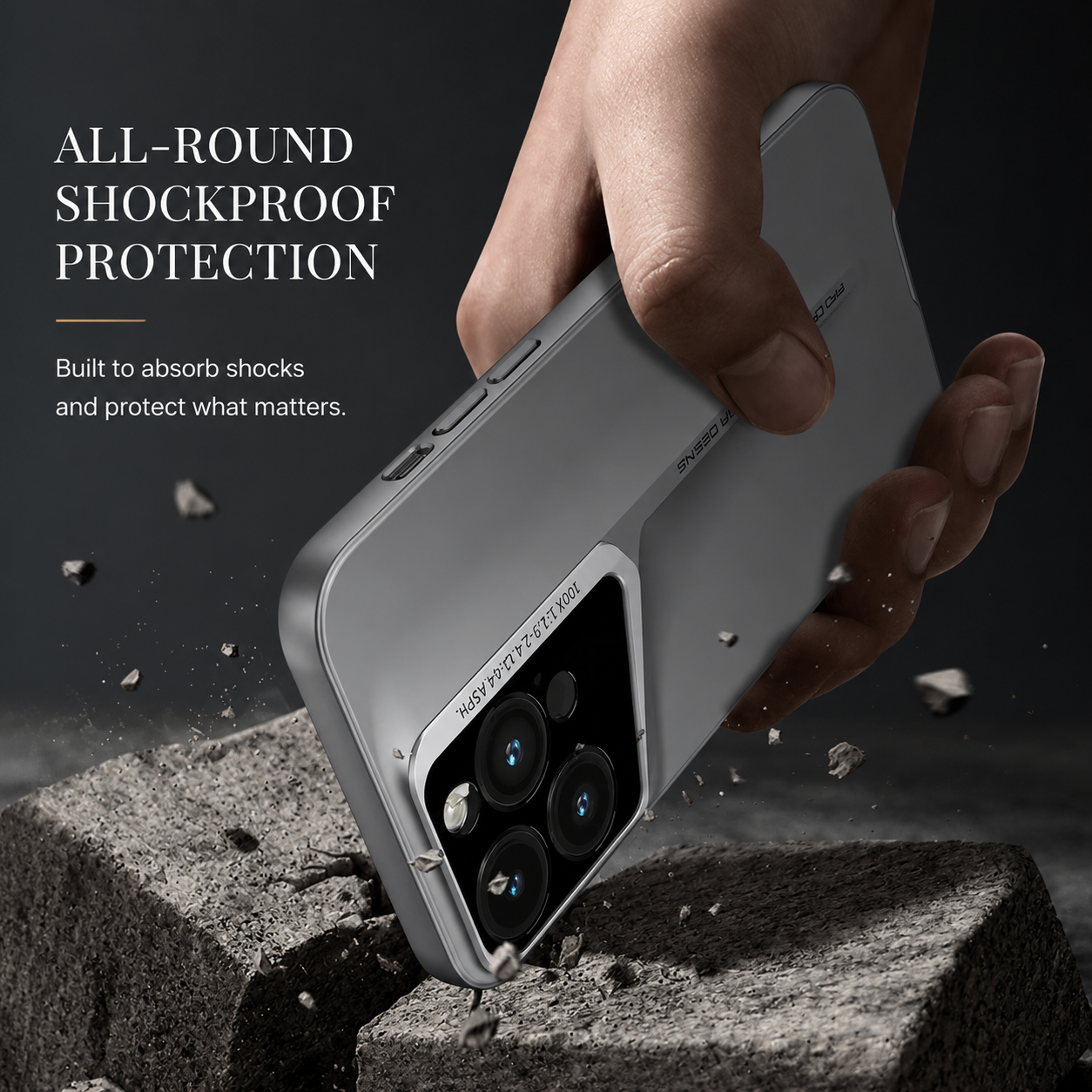Premium iPhone Case Camera Lens Protection Ultra Thin Hard PC Cover Magnetic Compatible Shockproof Non Slip Anti Scratch Lightweight Design