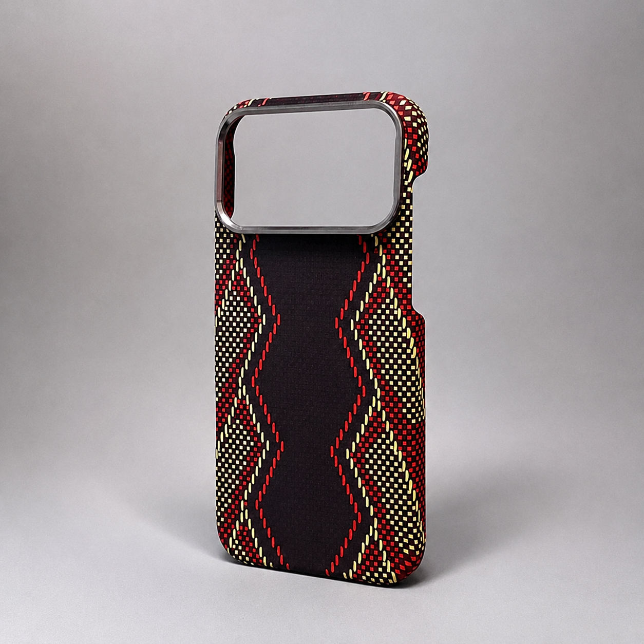 Premium iPhone Case Carbon Fiber Texture Magnetic Cover MagSafe Compatible Shock Absorbing PC TPU Hybrid Protective Case Slim Lightweight Design