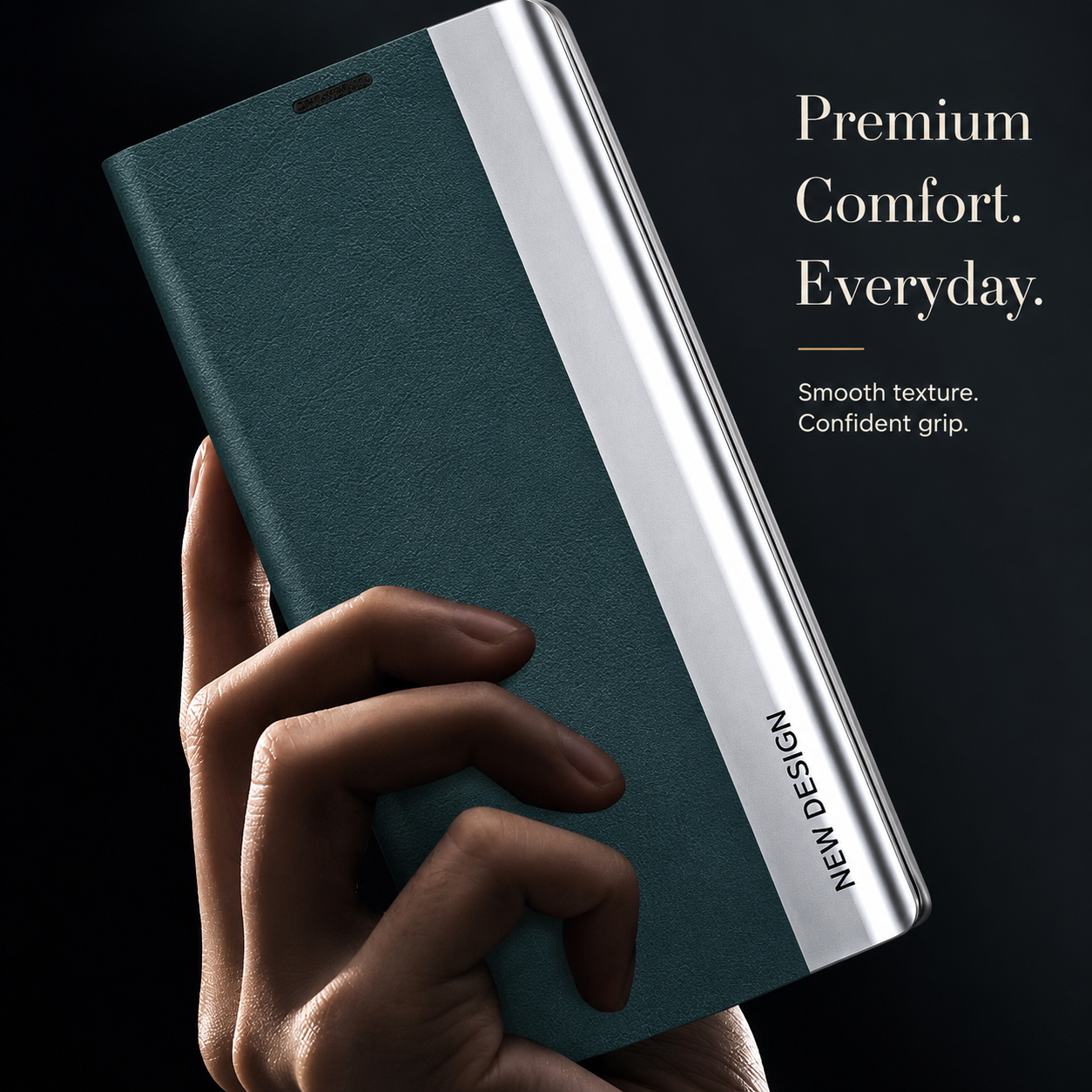 Premium iPhone Case Flip Wallet MagSafe Compatible Magnetic Protective Cover Card Holder Stand Function Screen Protection Shockproof Slim Design