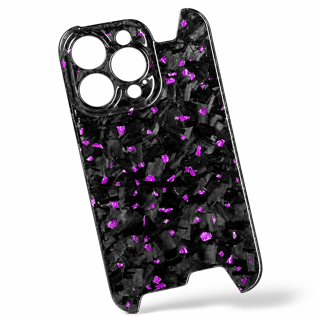 Premium iPhone Case Forged Carbon Fiber Cover with Ultra Thin Design, Lightweight Protection, Secure Grip, Camera Lens Protection and Scratch Resistant Build
