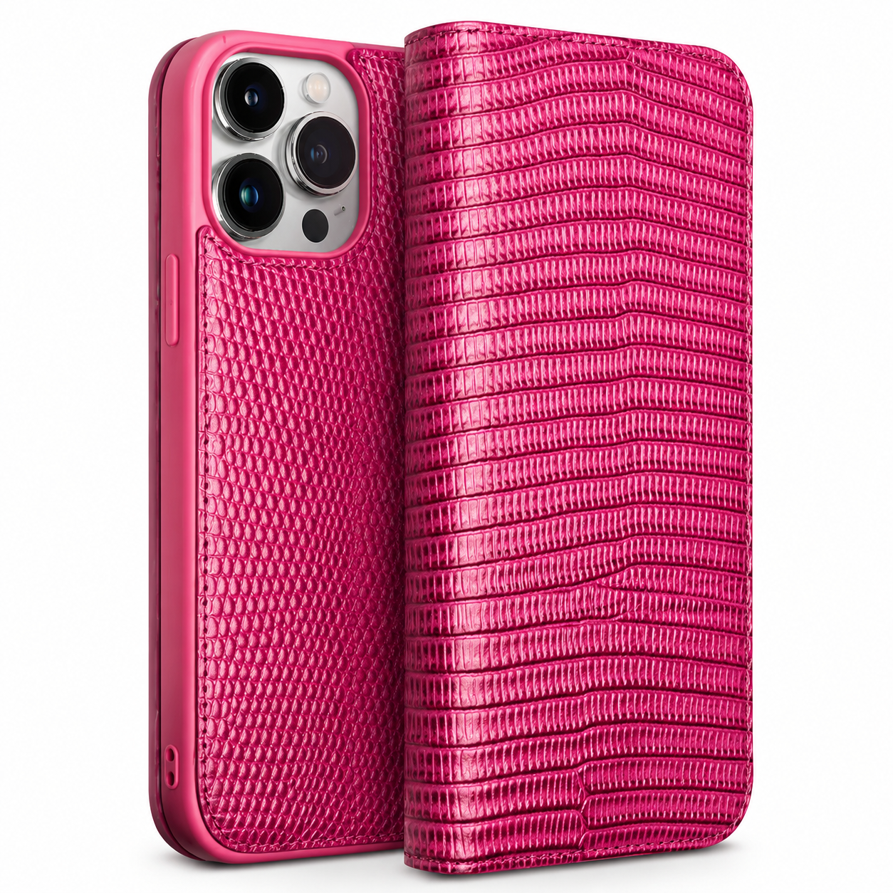Premium iPhone Case Genuine Leather Flip Cover Card Holder Shockproof Anti Fingerprint Non Slip Grip Slim Durable Protective Case Luxury Design