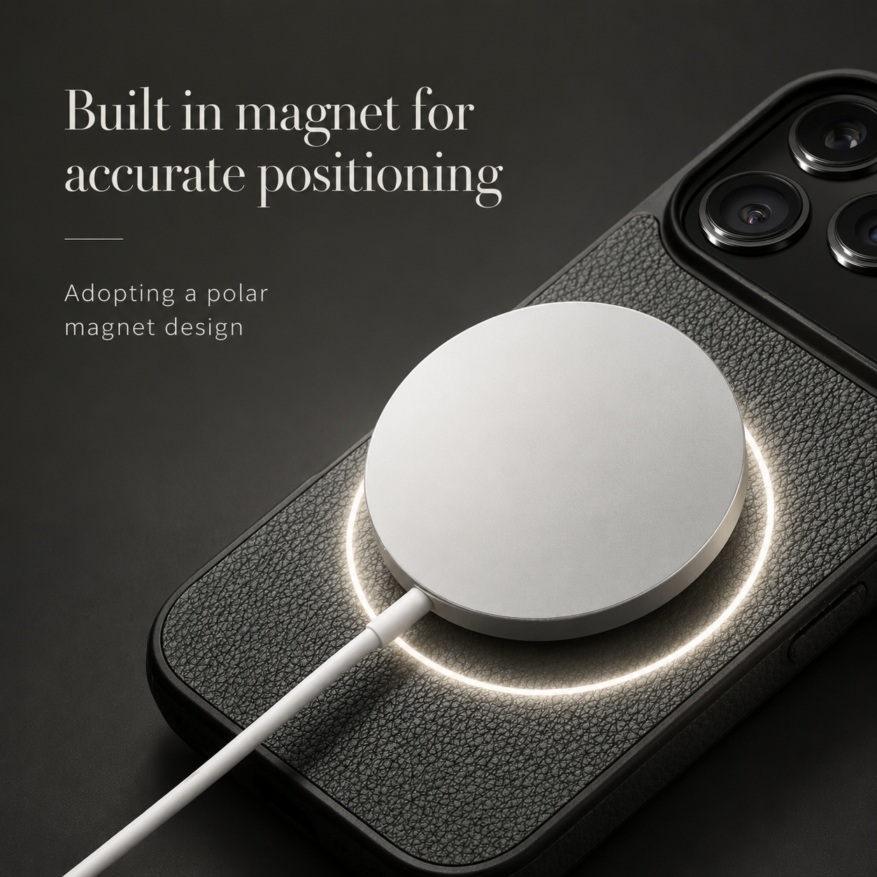 Premium iPhone Case Genuine Leather Wallet Cover Card Holder Flip Stand Protective Case Shockproof Ultra Slim Design Anti Fingerprint Everyday Carry