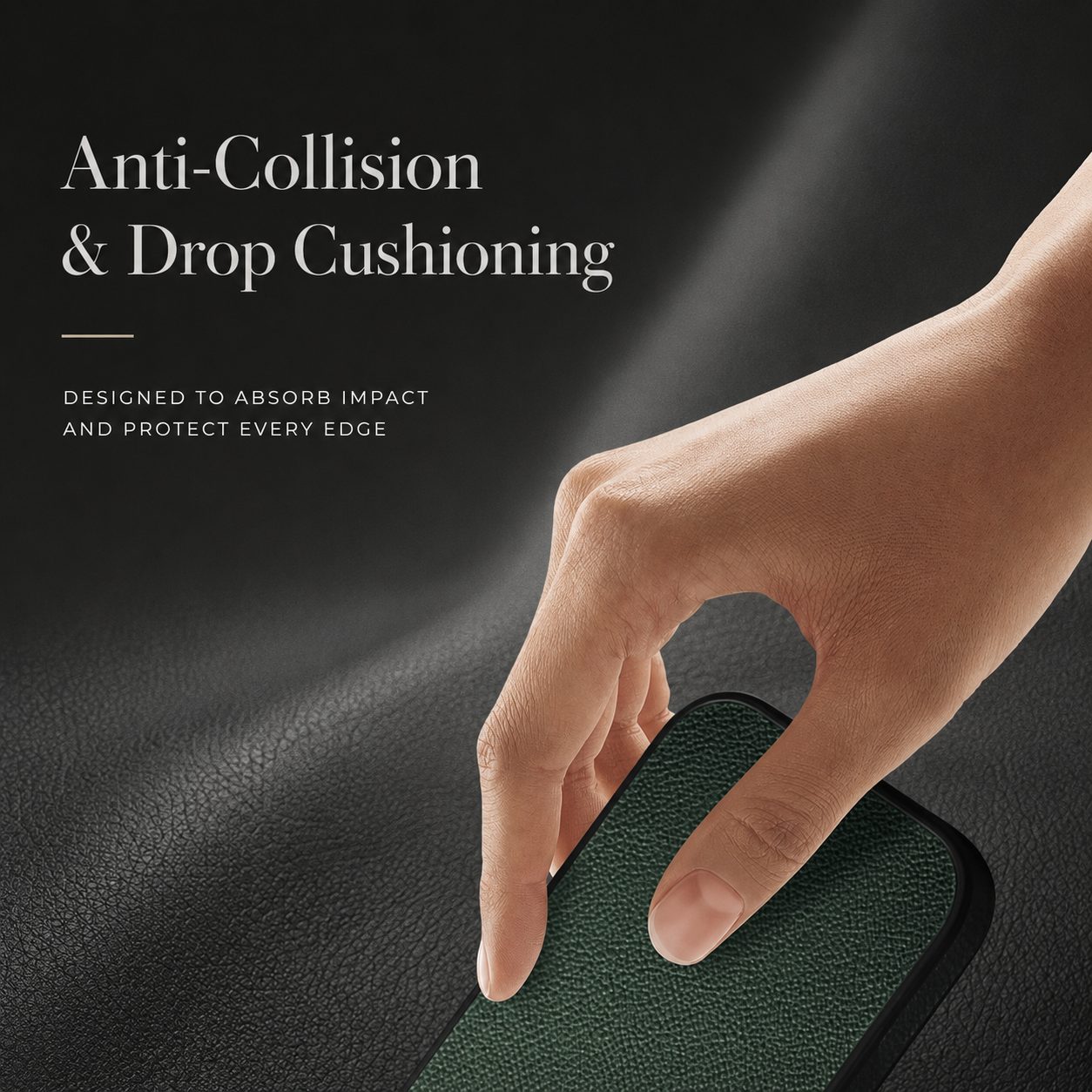 Premium iPhone Case Genuine Leather Wallet Flip Cover Card Holder Shockproof Protective Case Horizontal Stand Function Slim Lightweight Design