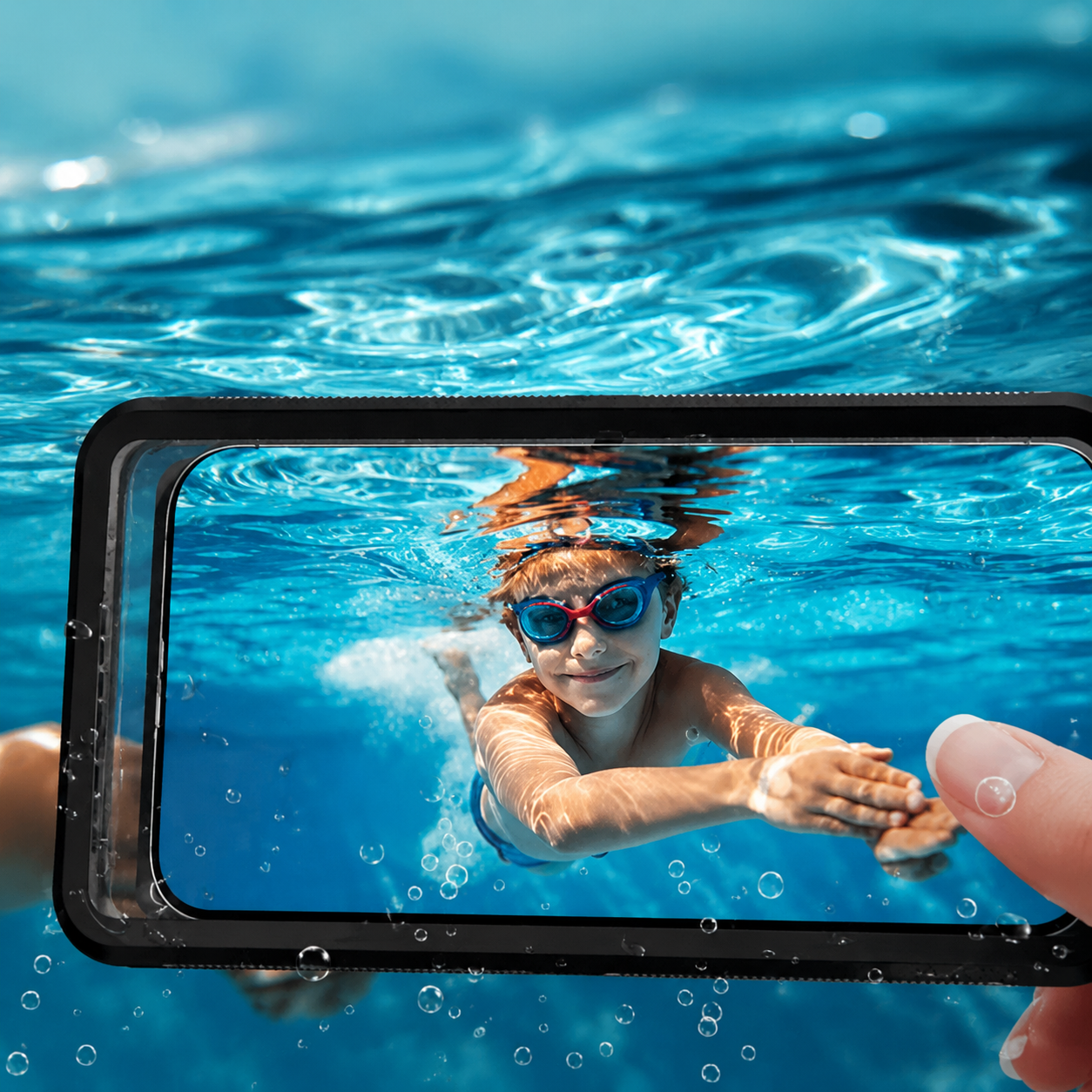 Premium iPhone Case IP68 Waterproof Protective Cover Full Body Shockproof Vacuum Seal System Dustproof Touchscreen Access Underwater Ready Design