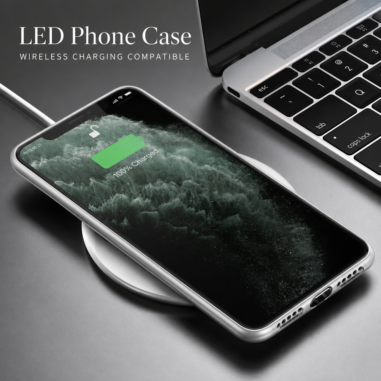 Premium iPhone Case LED Luminous Protective Cover Golden Dragon Design Camera Lens Protection Shockproof Tempered Glass Back Ultra Thin