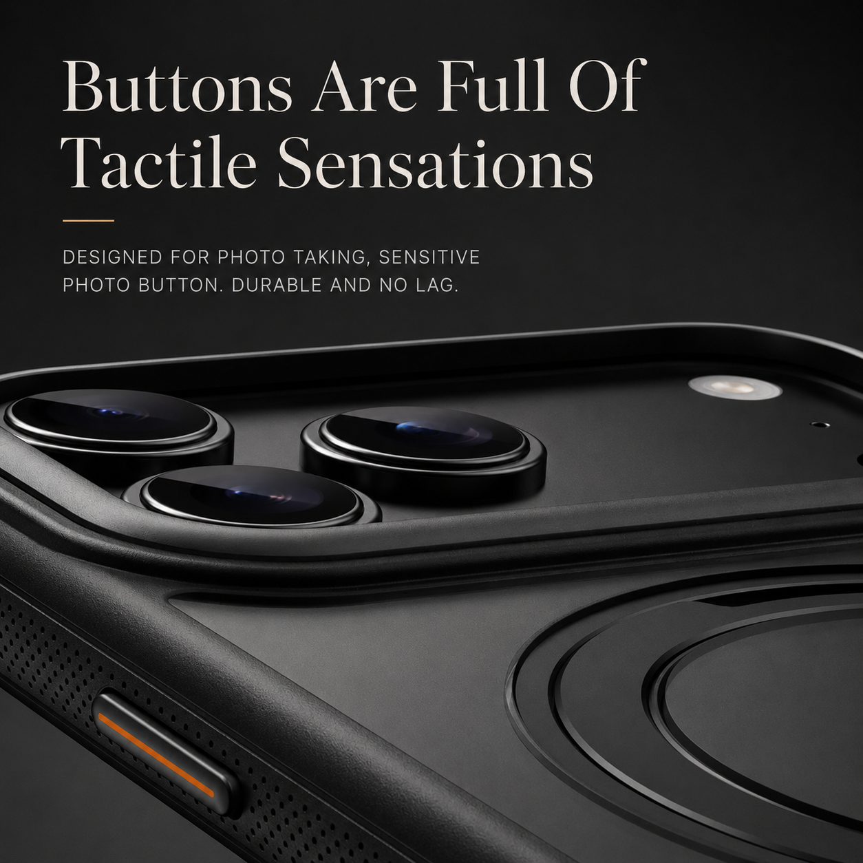 Premium iPhone Case MagSafe Compatible, 360 Degree Rotating Ring Stand, Magnetic Wireless Charging Support, Mechanical Armor Shockproof Design