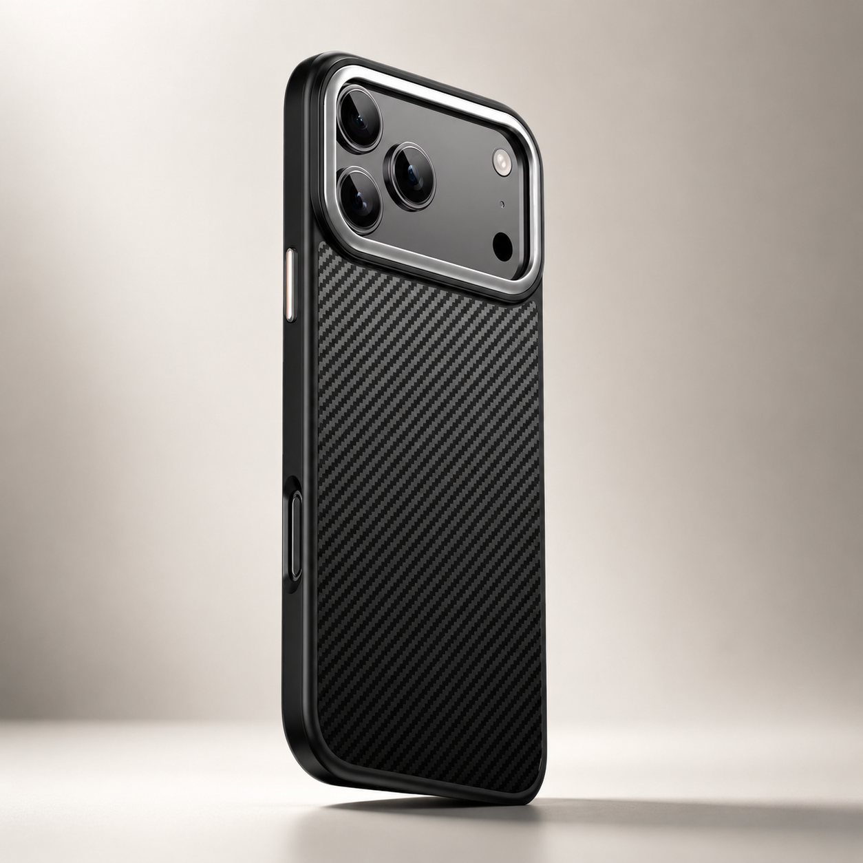 Premium iPhone Case MagSafe Compatible 600D Kevlar Magnetic Cover Carbon Fiber TPU+PC Build Shockproof Anti Fingerprint Slim Protective Shell