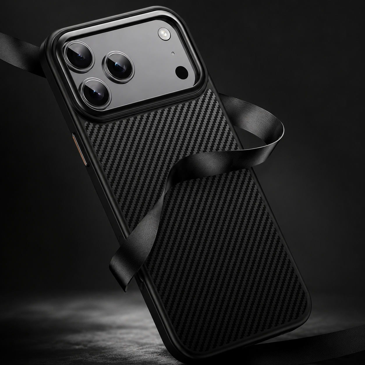 Premium iPhone Case MagSafe Compatible 600D Kevlar Magnetic Cover Carbon Fiber TPU+PC Build Shockproof Anti Fingerprint Slim Protective Shell