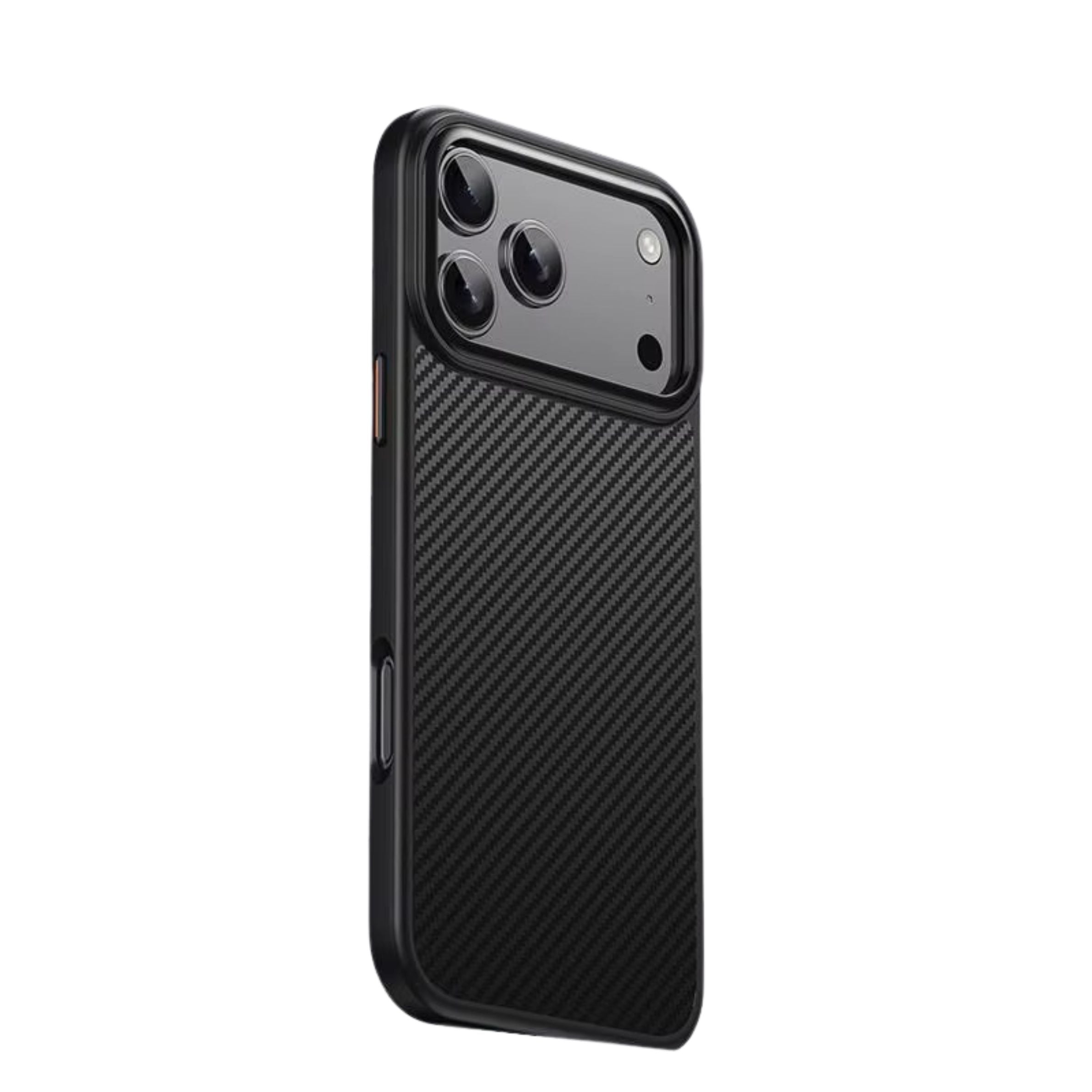 Premium iPhone Case MagSafe Compatible 600D Kevlar Magnetic Cover Carbon Fiber TPU+PC Build Shockproof Anti Fingerprint Slim Protective Shell