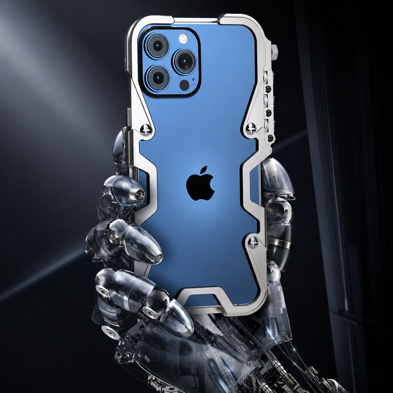 Premium iPhone Case MagSafe Compatible Aluminum Armor Bumper Frame Protective Cover Camera Lens Protection Shockproof Heavy Duty Slim Design