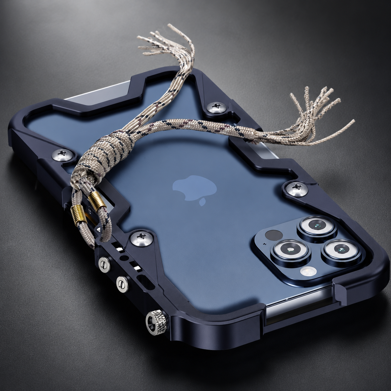 Premium iPhone Case MagSafe Compatible Aluminum Armor Bumper Frame Protective Cover Camera Lens Protection Shockproof Heavy Duty Slim Design
