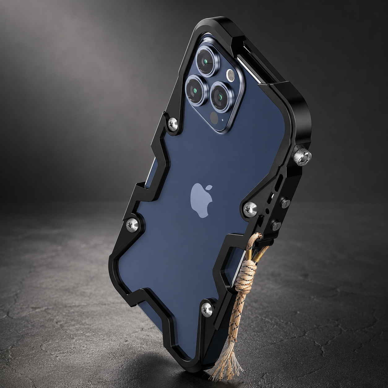 Premium iPhone Case MagSafe Compatible Aluminum Armor Bumper Frame Protective Cover Camera Lens Protection Shockproof Heavy Duty Slim Design