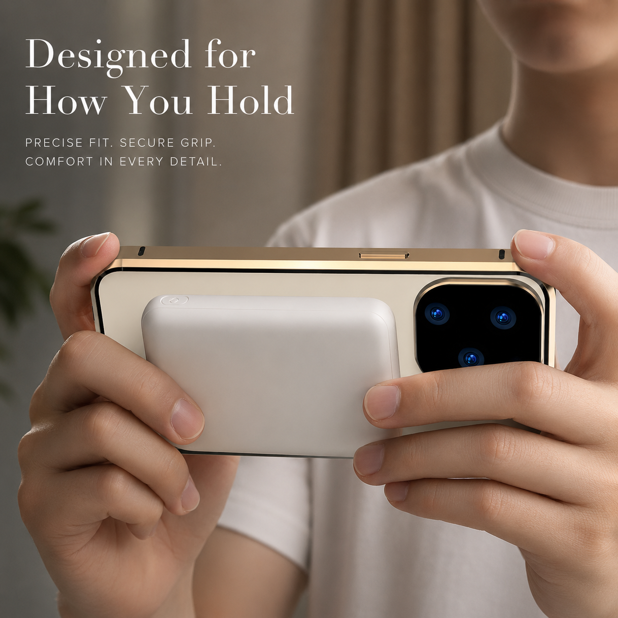 Premium iPhone Case MagSafe Compatible Aluminum Frame Tempered Glass Full Body Protective Cover Camera Lens Protection Shockproof Transparent Design