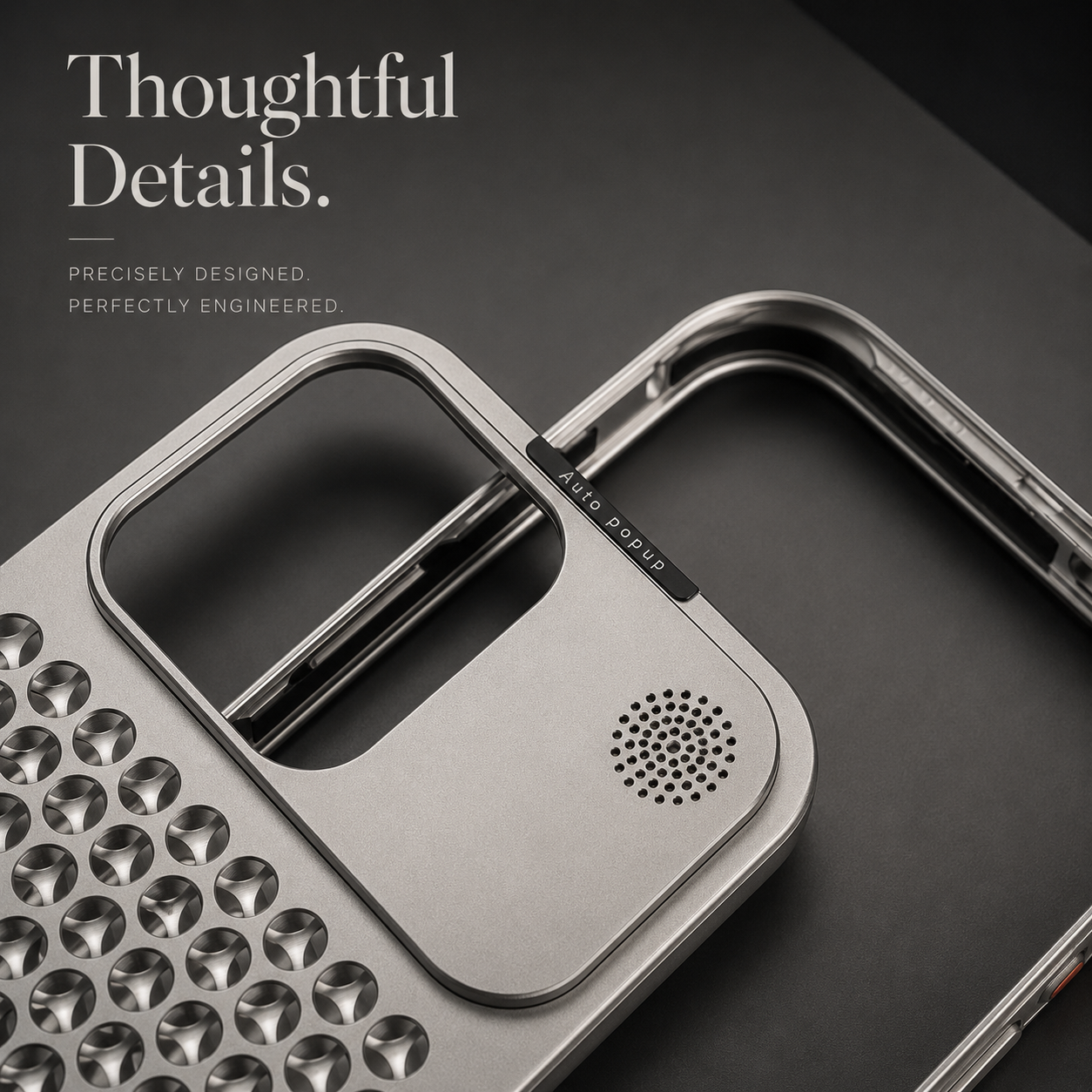Premium iPhone Case MagSafe Compatible Aluminum Metal Frame Protective Cover Camera Lens Protection Shockproof Heat Dissipation Slim Lightweight Design
