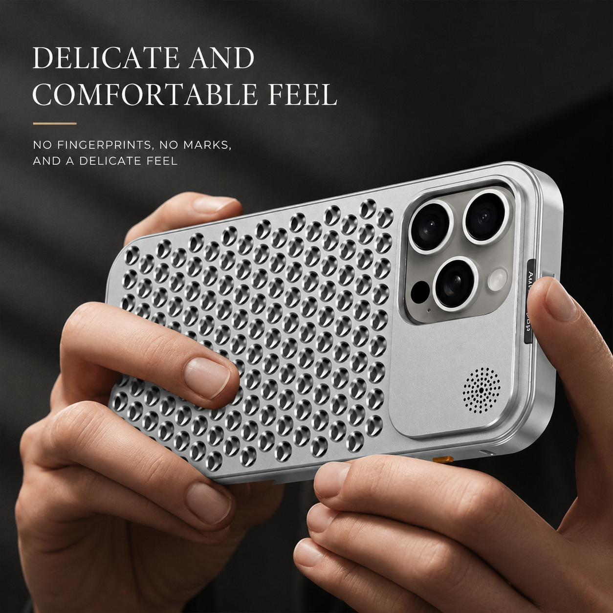 Premium iPhone Case MagSafe Compatible Aluminum Metal Frame Protective Cover Camera Lens Protection Shockproof Heat Dissipation Slim Lightweight Design