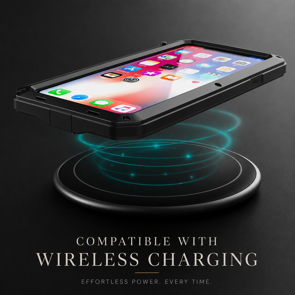Premium iPhone Case MagSafe Compatible Aluminum Metal Frame Protective Cover Tempered Glass Screen Camera Lens Protection Waterproof Shockproof Full Body
