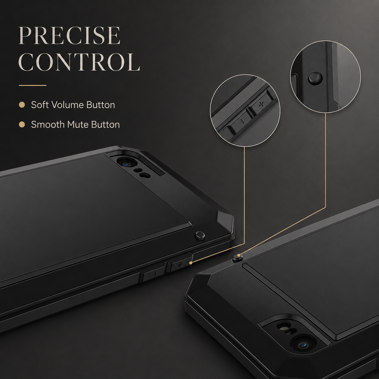 Premium iPhone Case MagSafe Compatible Aluminum Metal Frame Protective Cover Tempered Glass Screen Camera Lens Protection Waterproof Shockproof Full Body