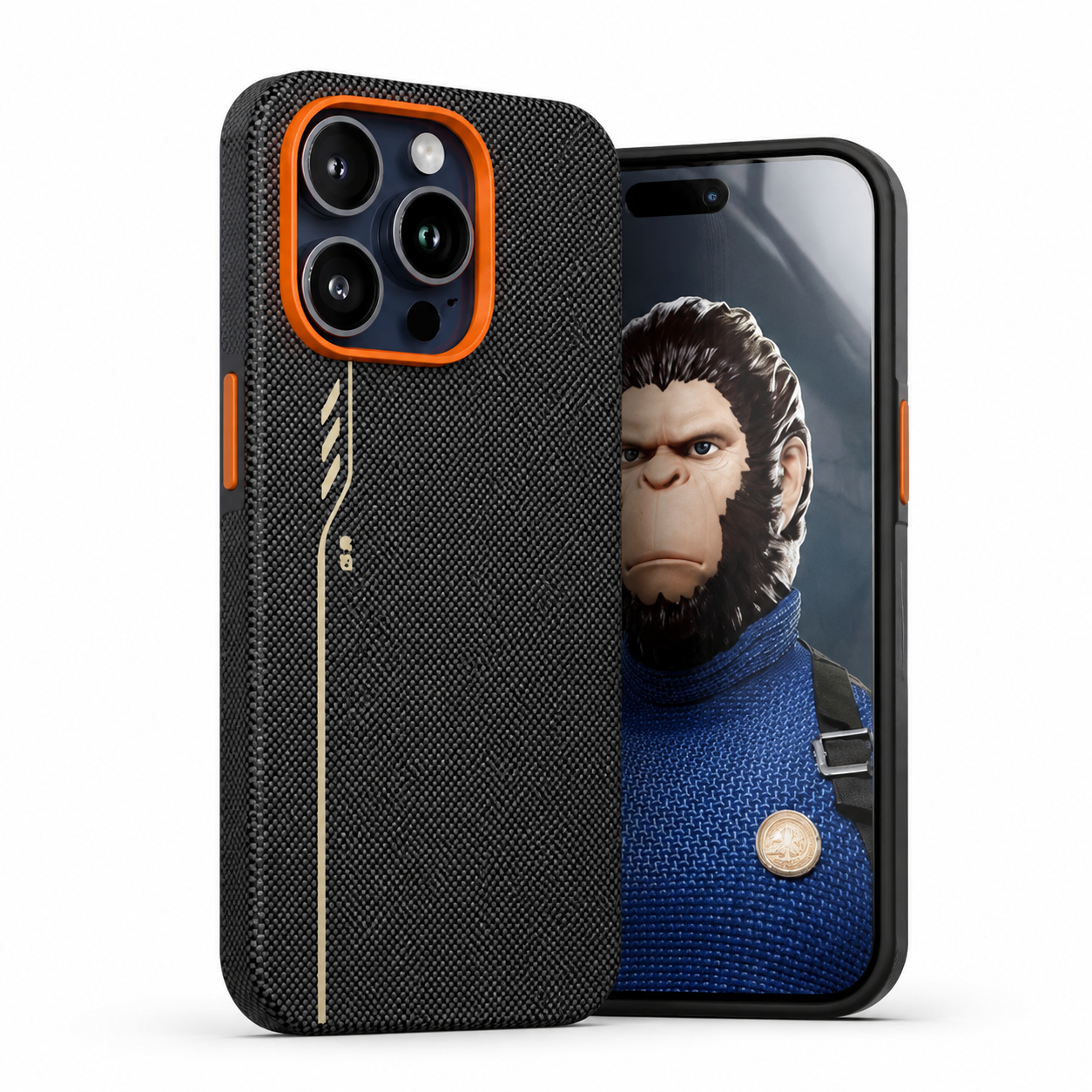 Premium iPhone Case MagSafe Compatible Aramid Fiber Cover Camera Lens Protection Shockproof Anti Fingerprint Anti Scratch Magnetic Half Wrapped Slim Design