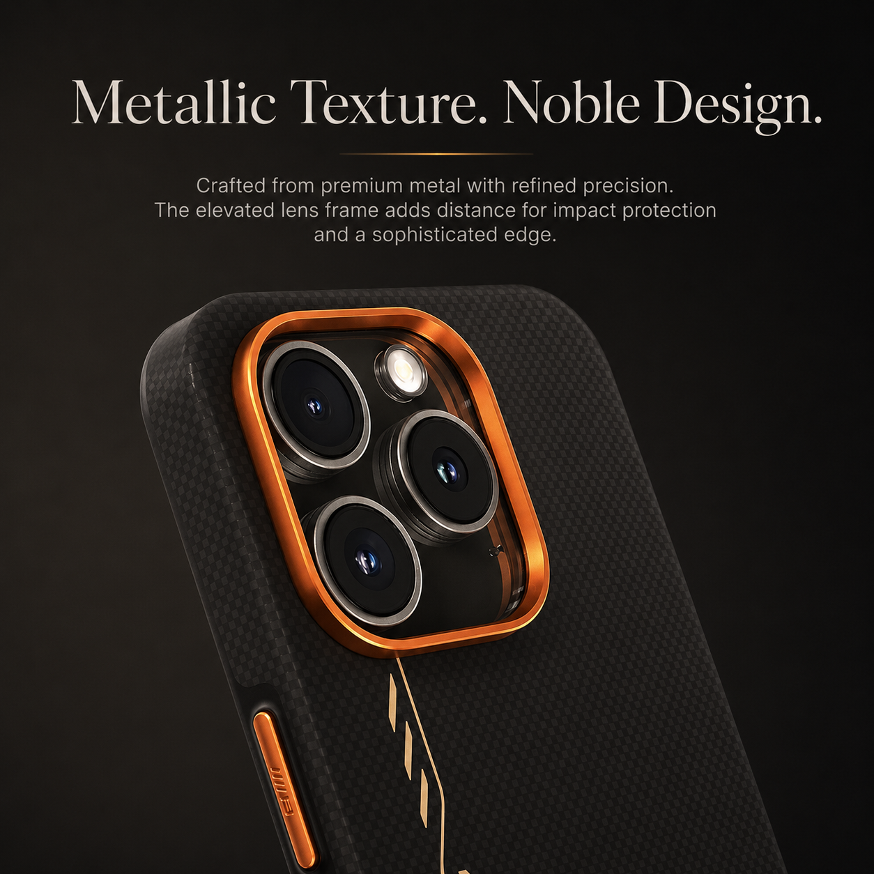 Premium iPhone Case MagSafe Compatible Aramid Fiber Cover Shockproof Anti Fingerprint Anti Scratch Non Slip Grip Slim Durable Protective Case