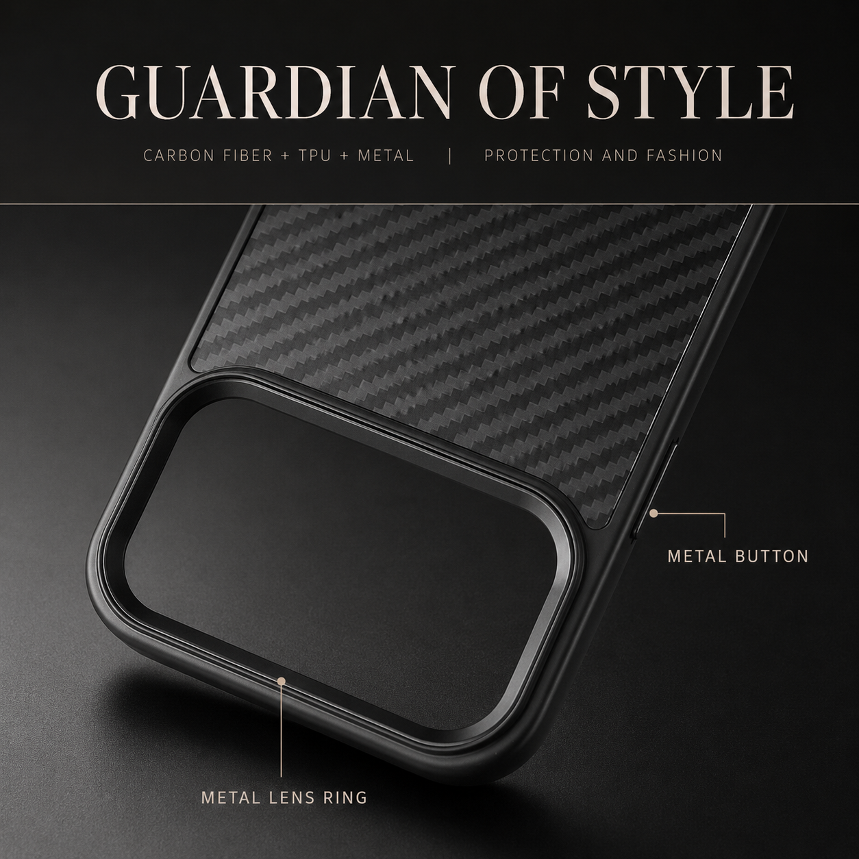 Premium iPhone Case MagSafe Compatible Aramid Fiber Cover with Full Coverage Protection, Lightweight Design, Secure Grip, Camera Lens Protection and Durable