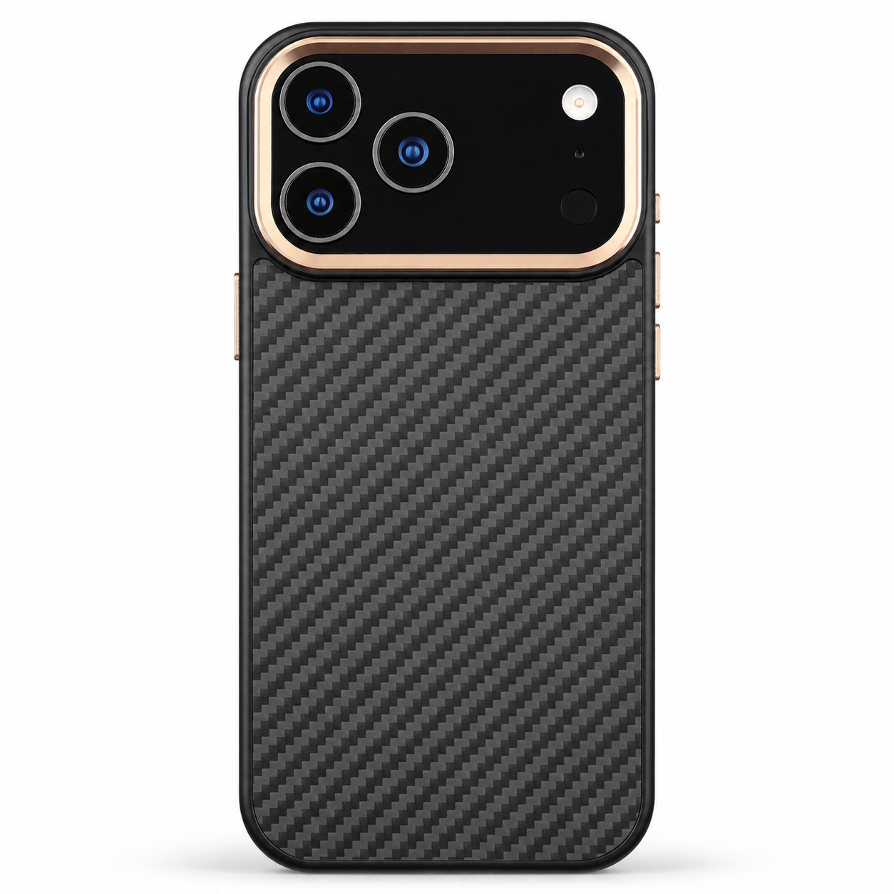 Premium iPhone Case MagSafe Compatible Aramid Fiber Cover with Full Coverage Protection, Lightweight Design, Secure Grip, Camera Lens Protection and Durable