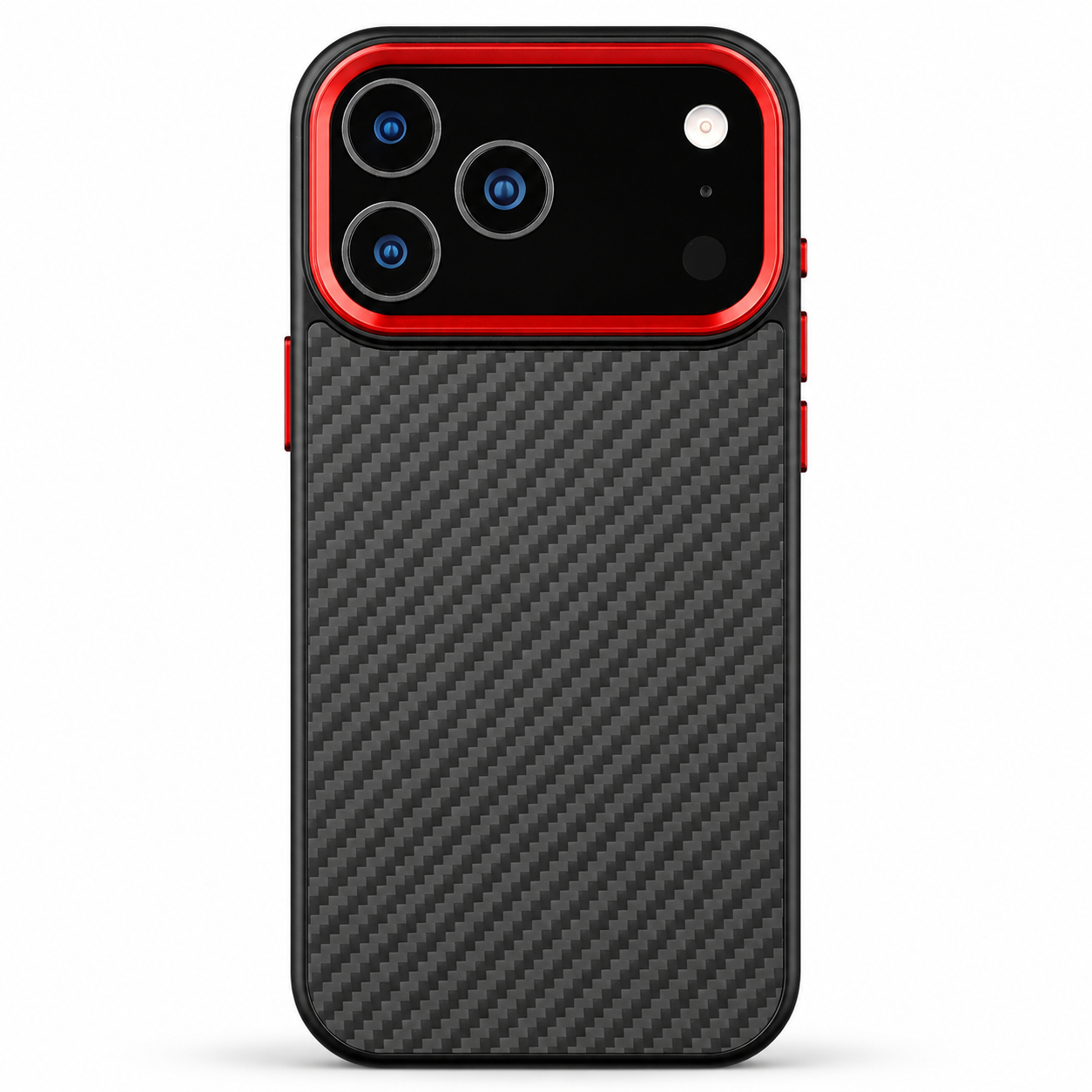 Premium iPhone Case MagSafe Compatible Aramid Fiber Cover with Full Coverage Protection, Lightweight Design, Secure Grip, Camera Lens Protection and Durable